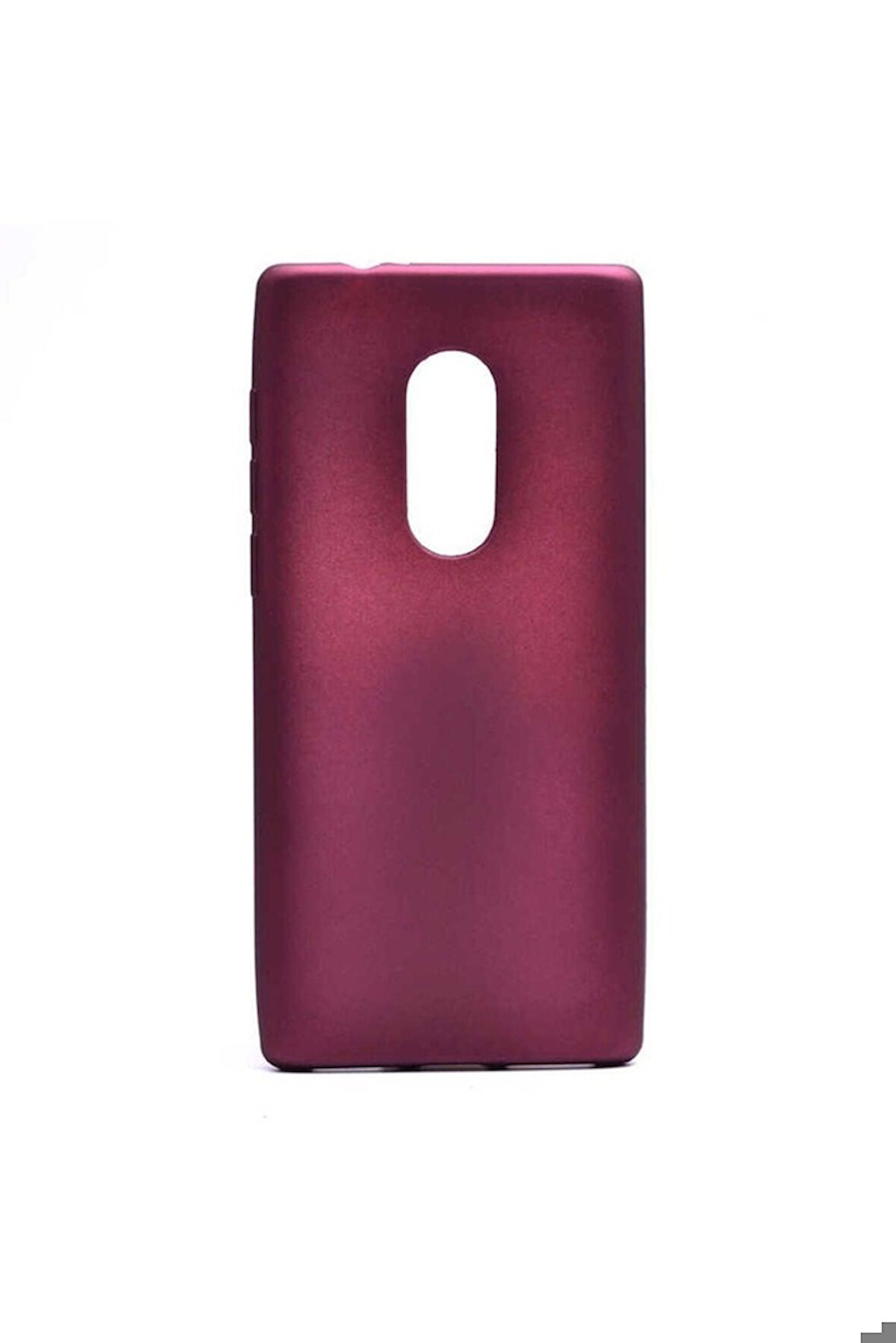 Alcatel 5 Uyumlu Kılıf Zore Premier Silikon Kapak Mürdüm