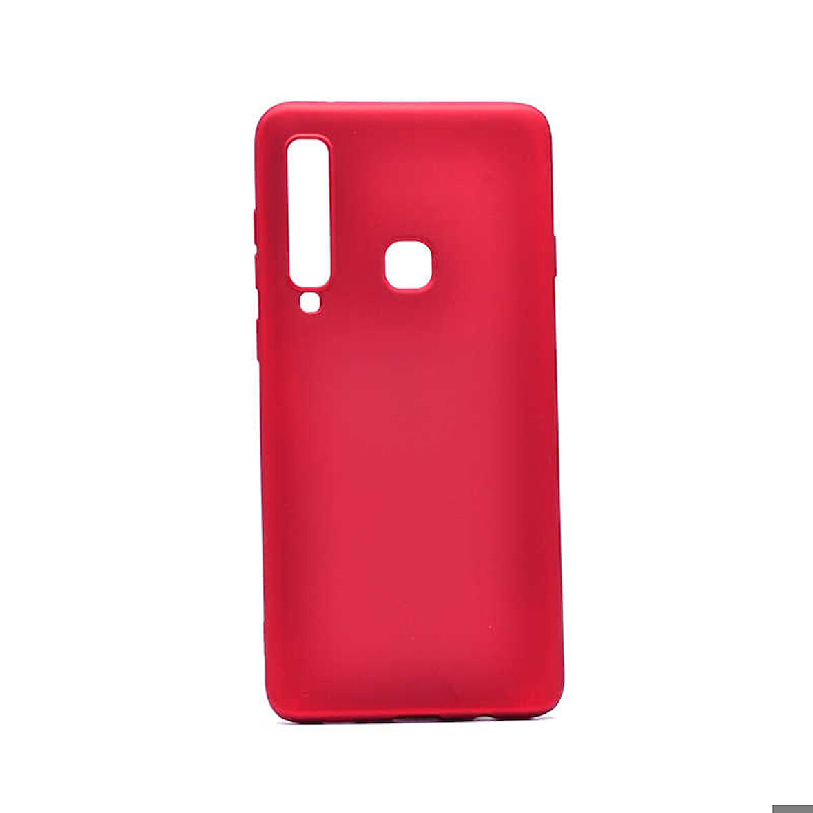 Samsung Galaxy A9 2018 Uyumlu Kılıf Zore Premier Silikon Kapak Mürdüm
