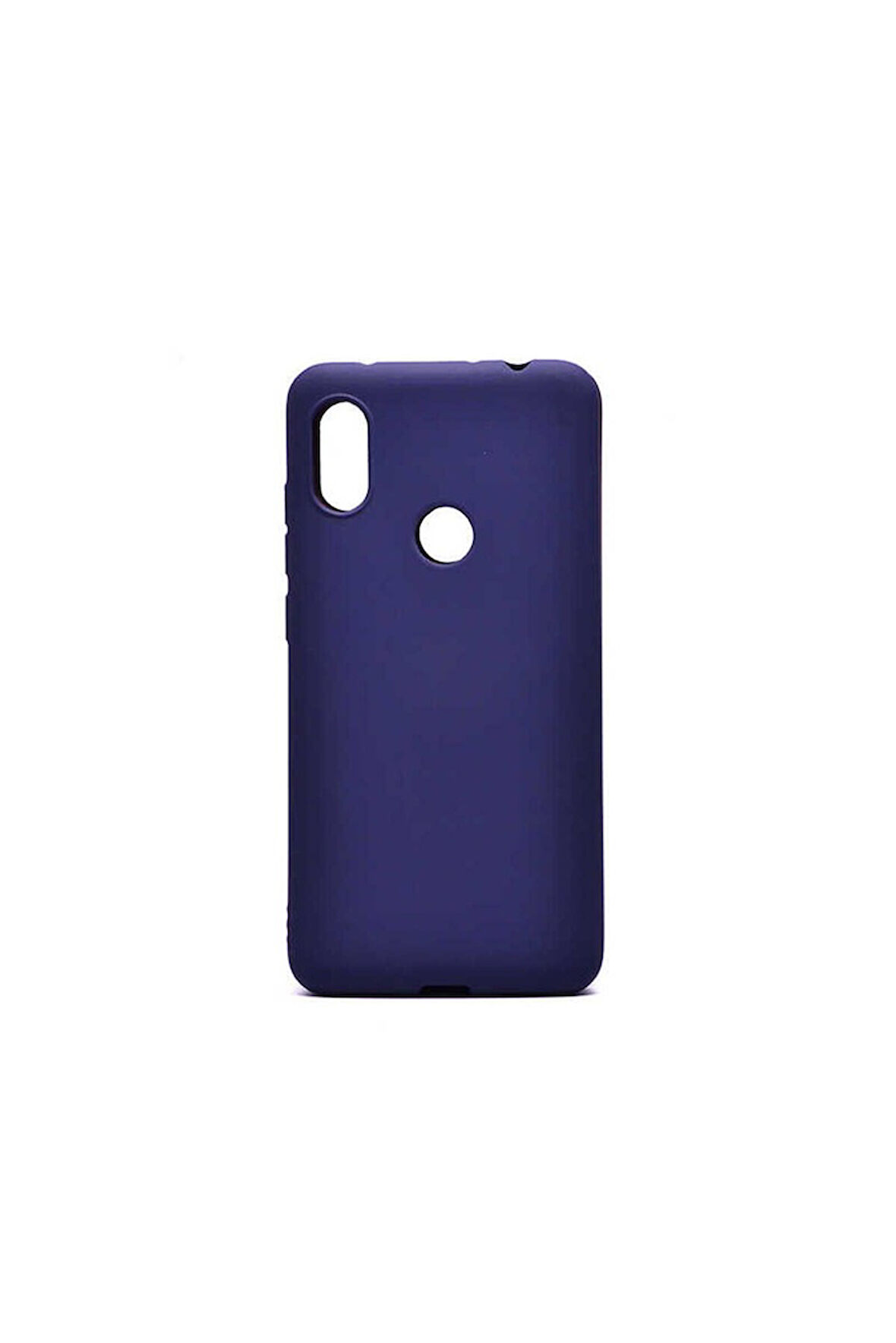 Xiaomi Redmi Note 6 Pro Uyumlu Kılıf Zore Premier Silikon Kapak Lacivert