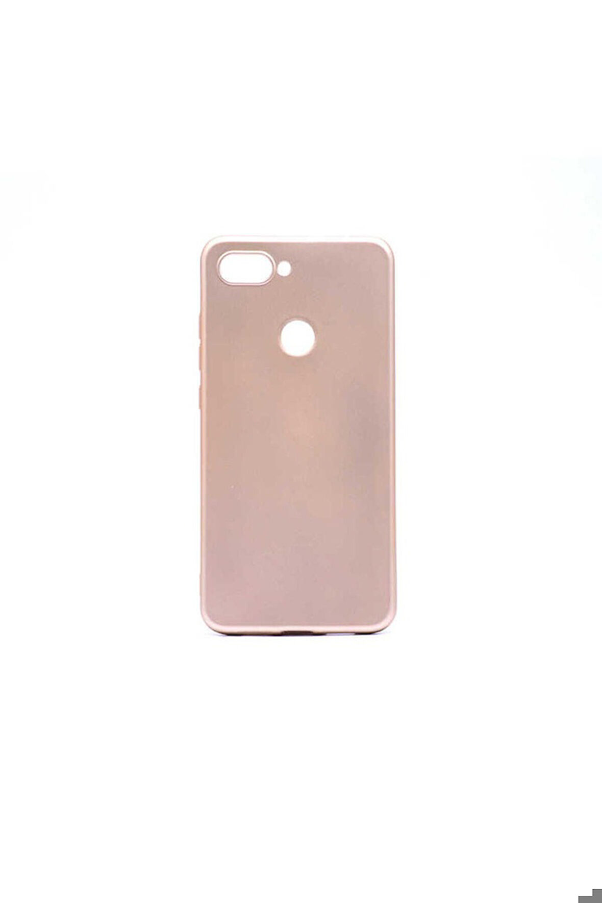 Xiaomi Mi 8 Lite Uyumlu Kılıf Zore Premier Silikon Kapak Gold
