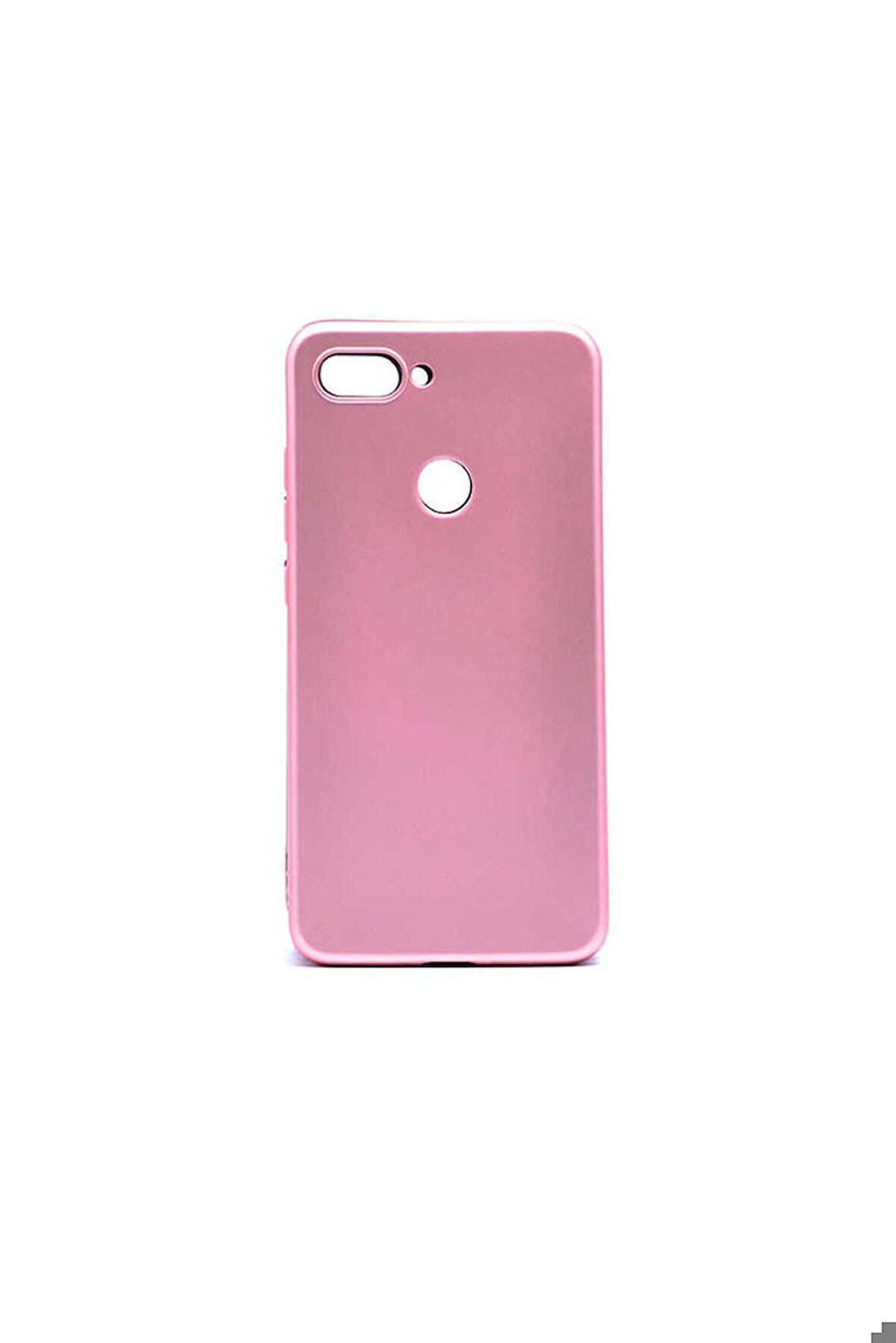 Xiaomi Mi 8 Lite Uyumlu Kılıf Zore Premier Silikon Kapak Rose Gold