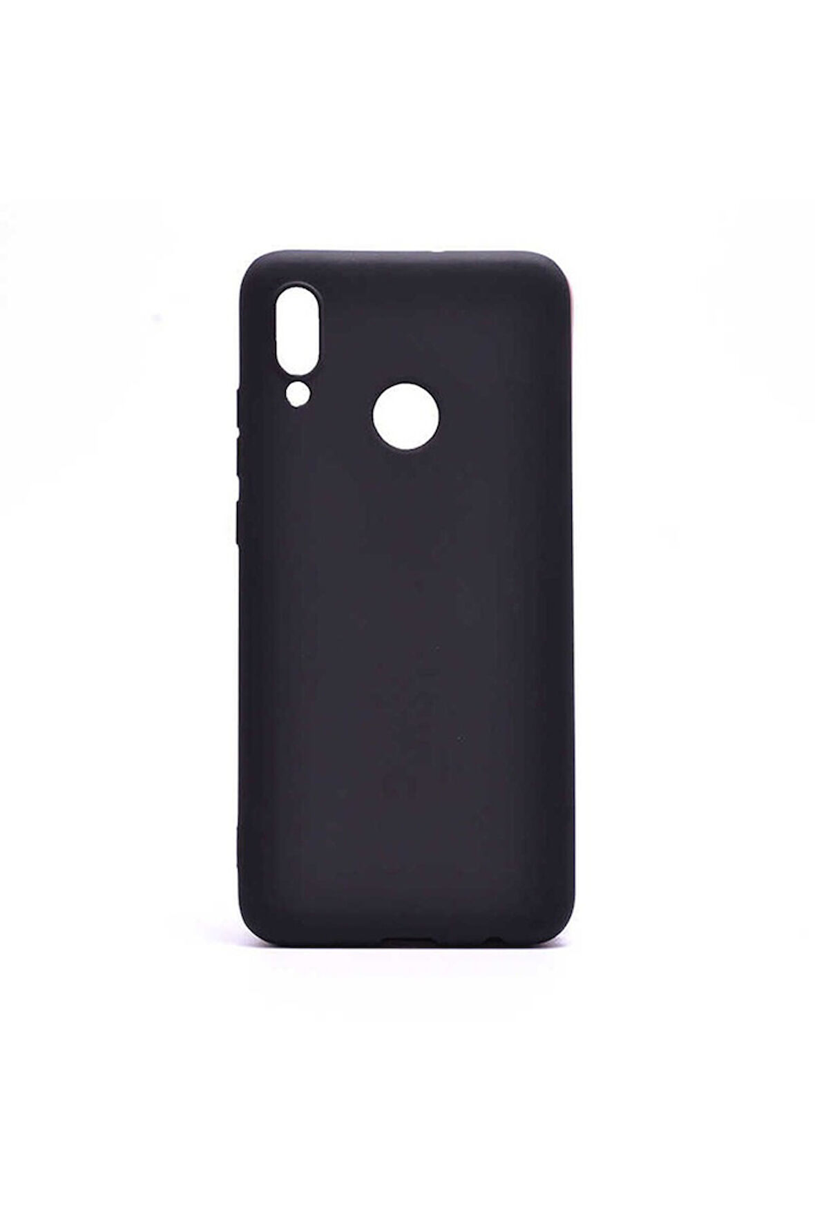 Huawei Y9 2019 Uyumlu Kılıf Zore Premier Silikon Kapak Siyah