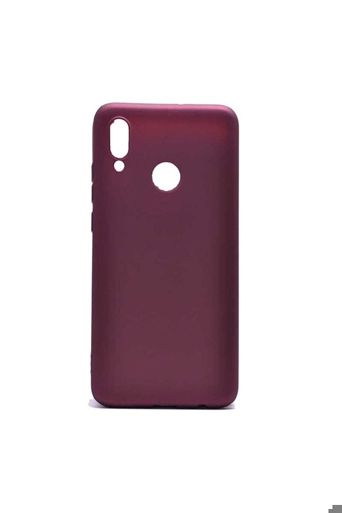 Huawei P Smart 2019 Uyumlu Kılıf Zore Premier Silikon Kapak Mürdüm