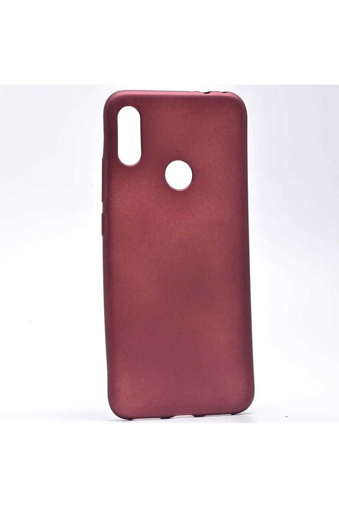 Xiaomi Redmi Note 7 Uyumlu Kılıf Zore Premier Silikon Kapak Mürdüm