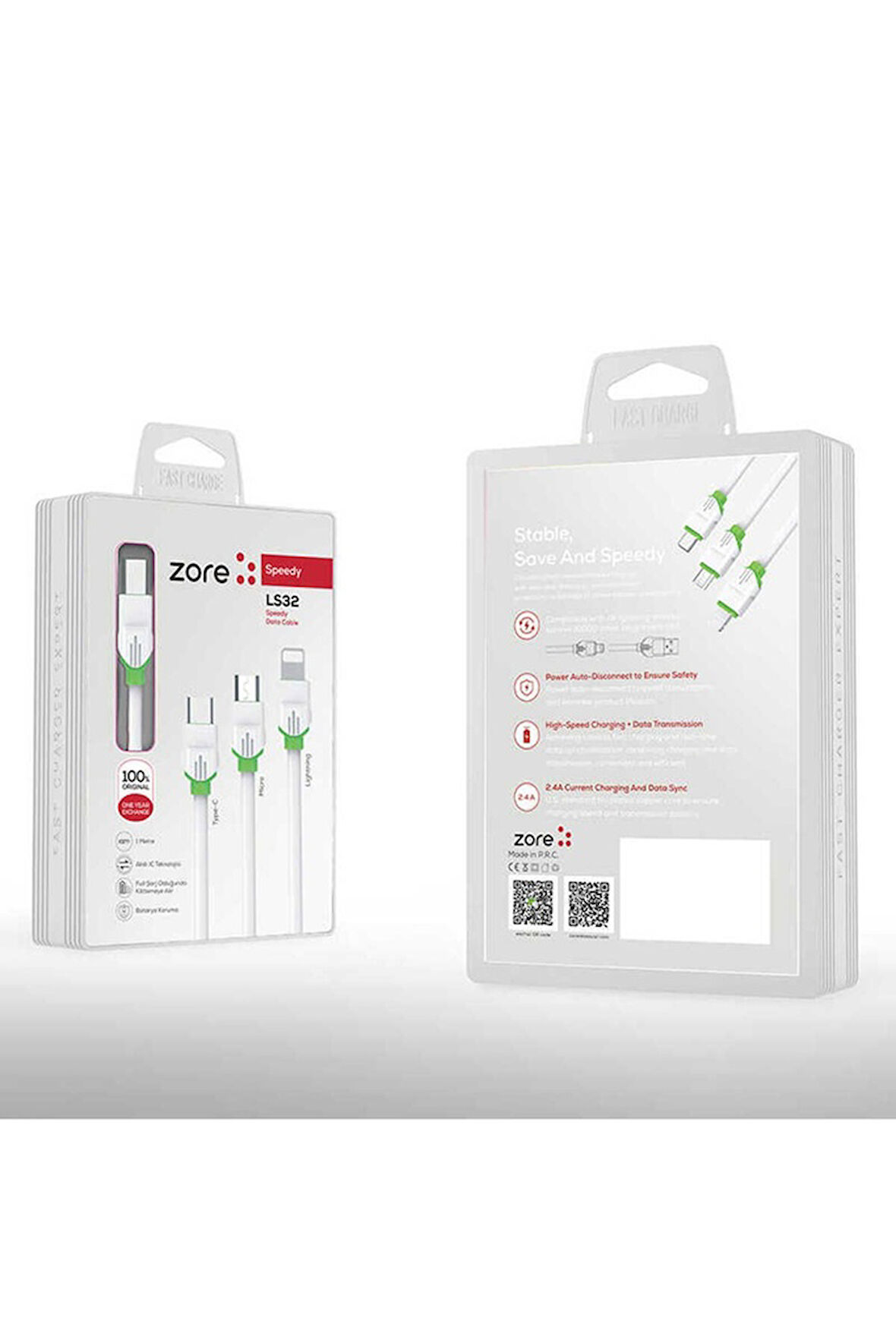 Zore LS32 Type-C Usb Kablo