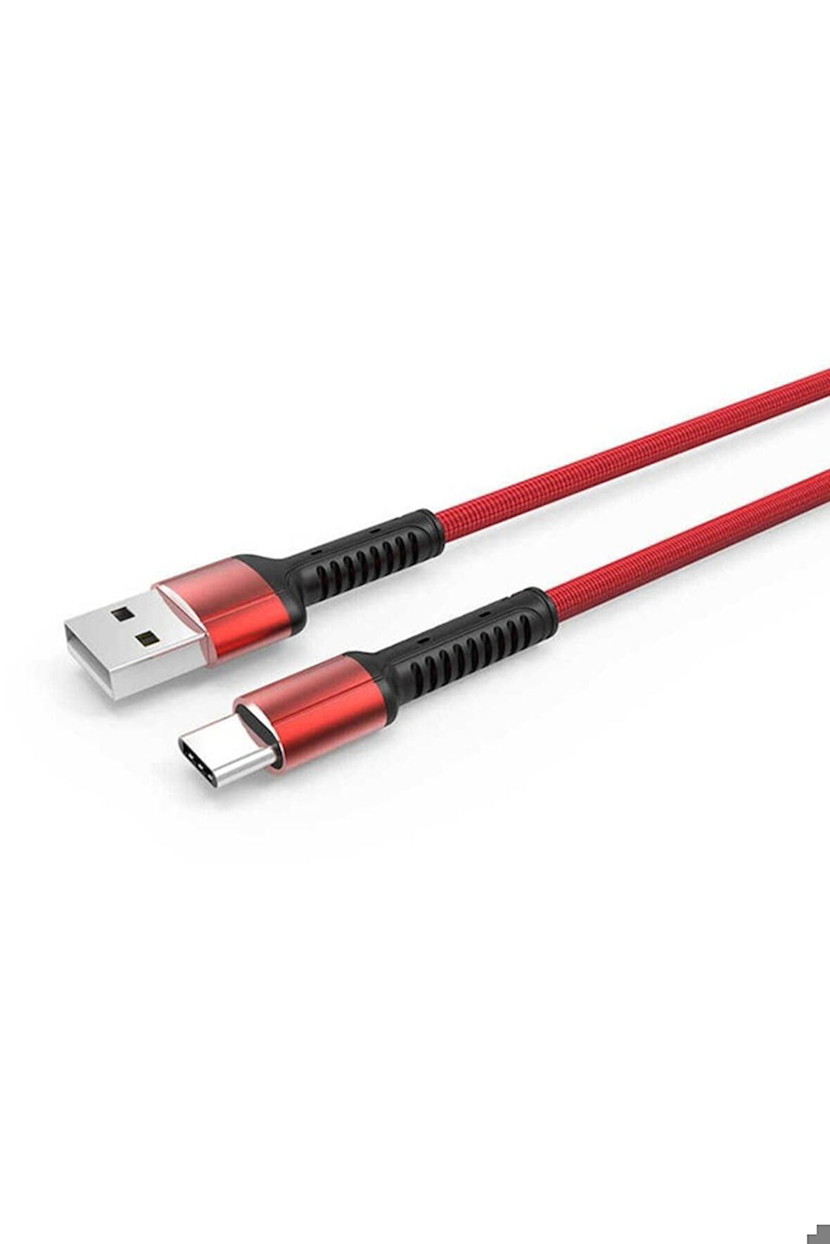 Zore LS63 Type-C Usb Kablo Kırmızı