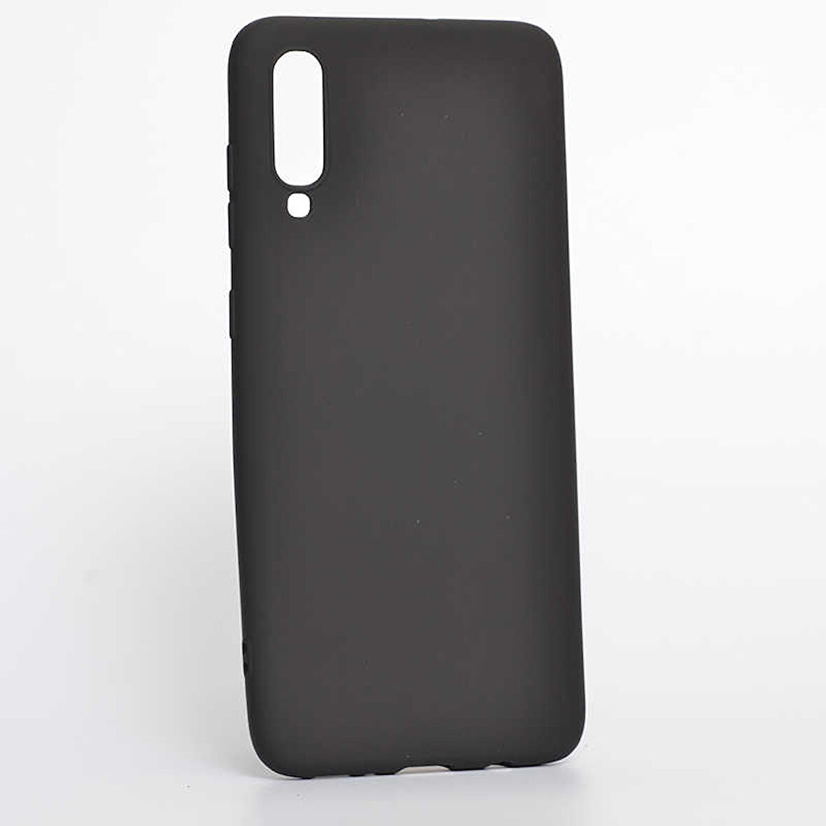 Samsung Galaxy A70 Uyumlu Kılıf Zore Premier Silikon Kapak Siyah