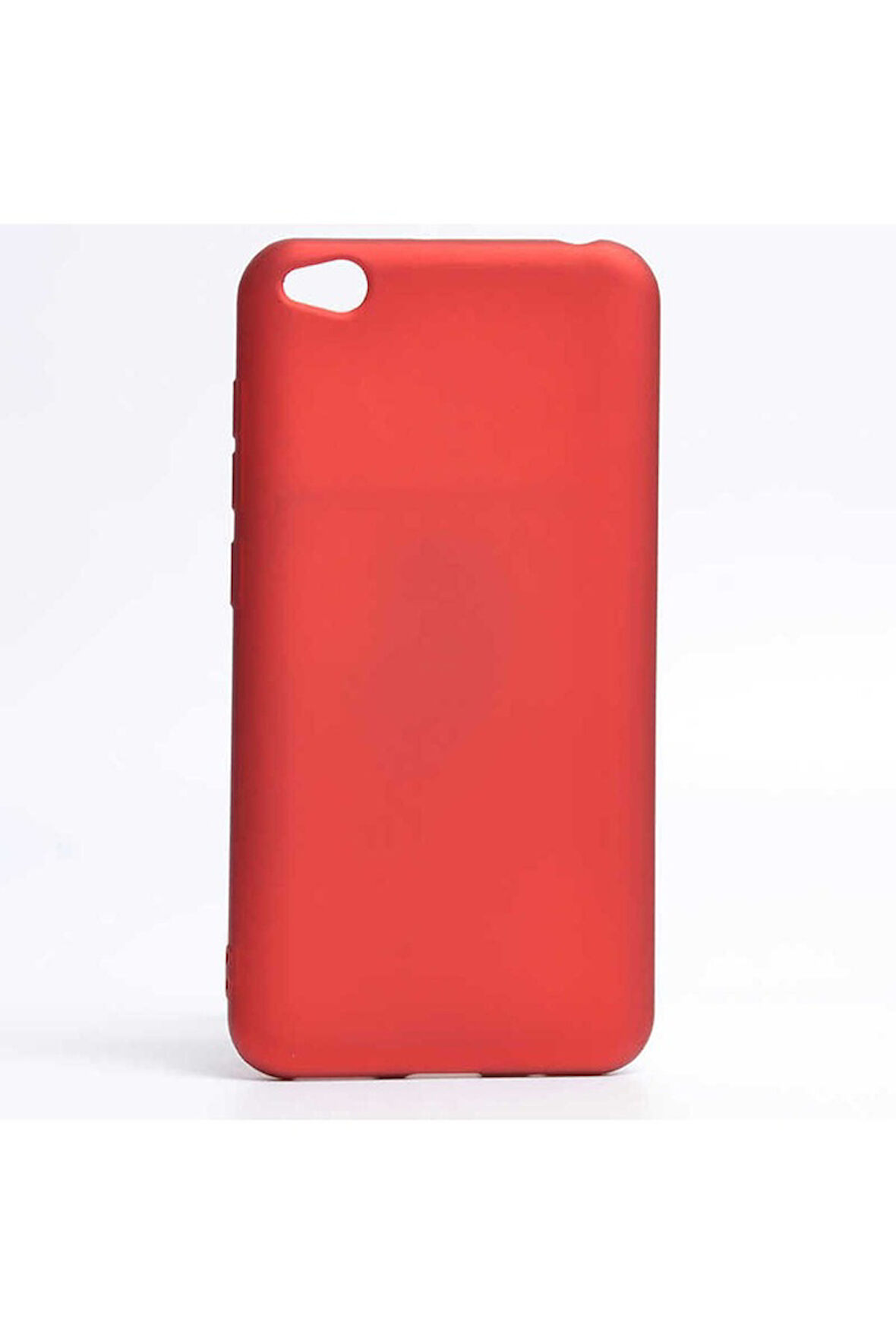 Xiaomi Redmi Go Uyumlu Kılıf Zore Premier Silikon Kapak Kırmızı