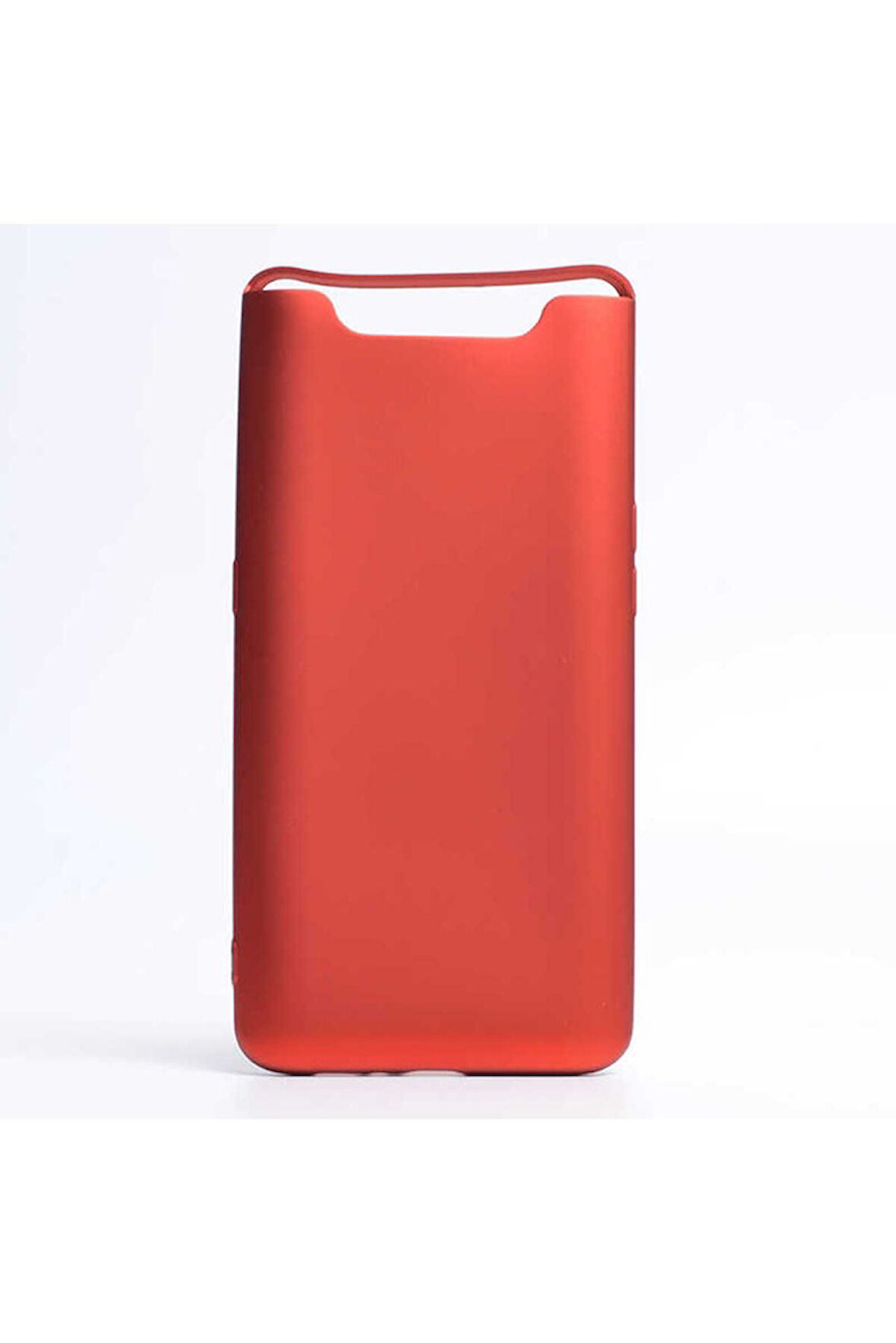 Samsung Galaxy A80 Uyumlu Kılıf Zore Premier Silikon Kapak Kırmızı