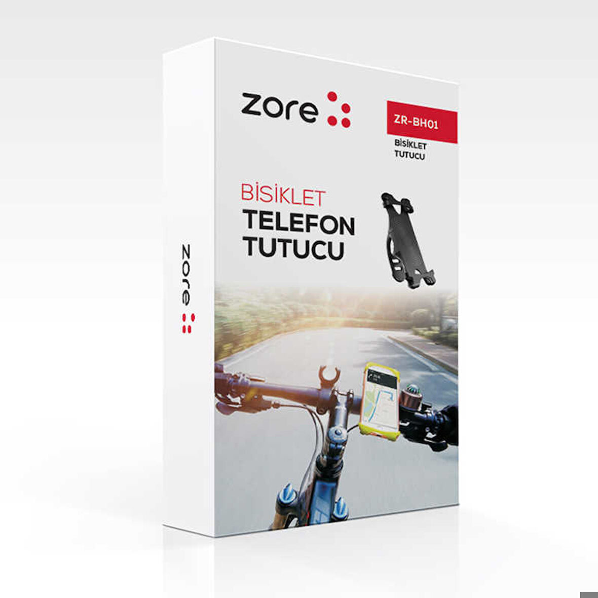 Zore BH-01 Bisiklet Telefon Tutucu Yeşil