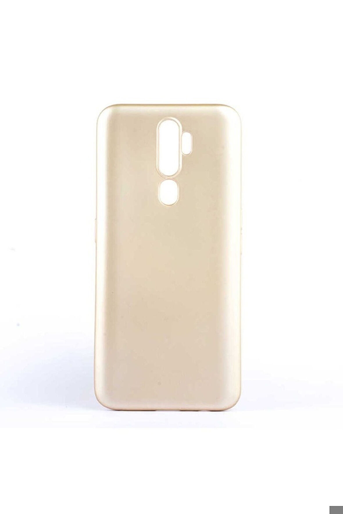 Oppo A5 2020 Uyumlu Kılıf Zore Premier Silikon Kapak Gold