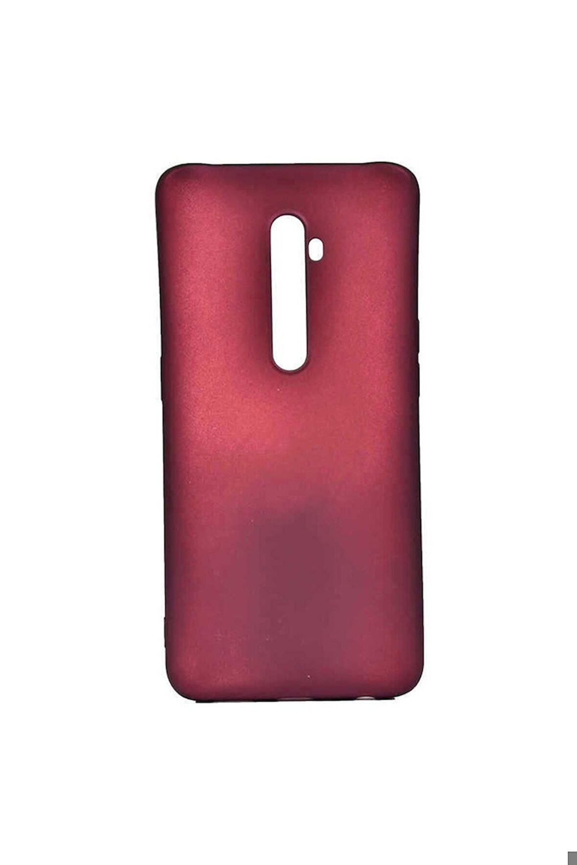 Oppo Reno 2 Uyumlu Kılıf Zore Premier Silikon Kapak Mürdüm