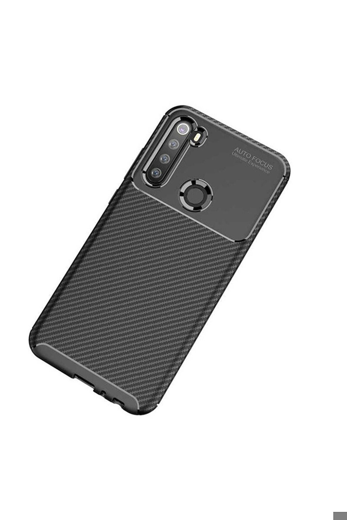 Xiaomi Redmi Note 8T Uyumlu Kılıf Zore Negro Silikon Kapak Siyah