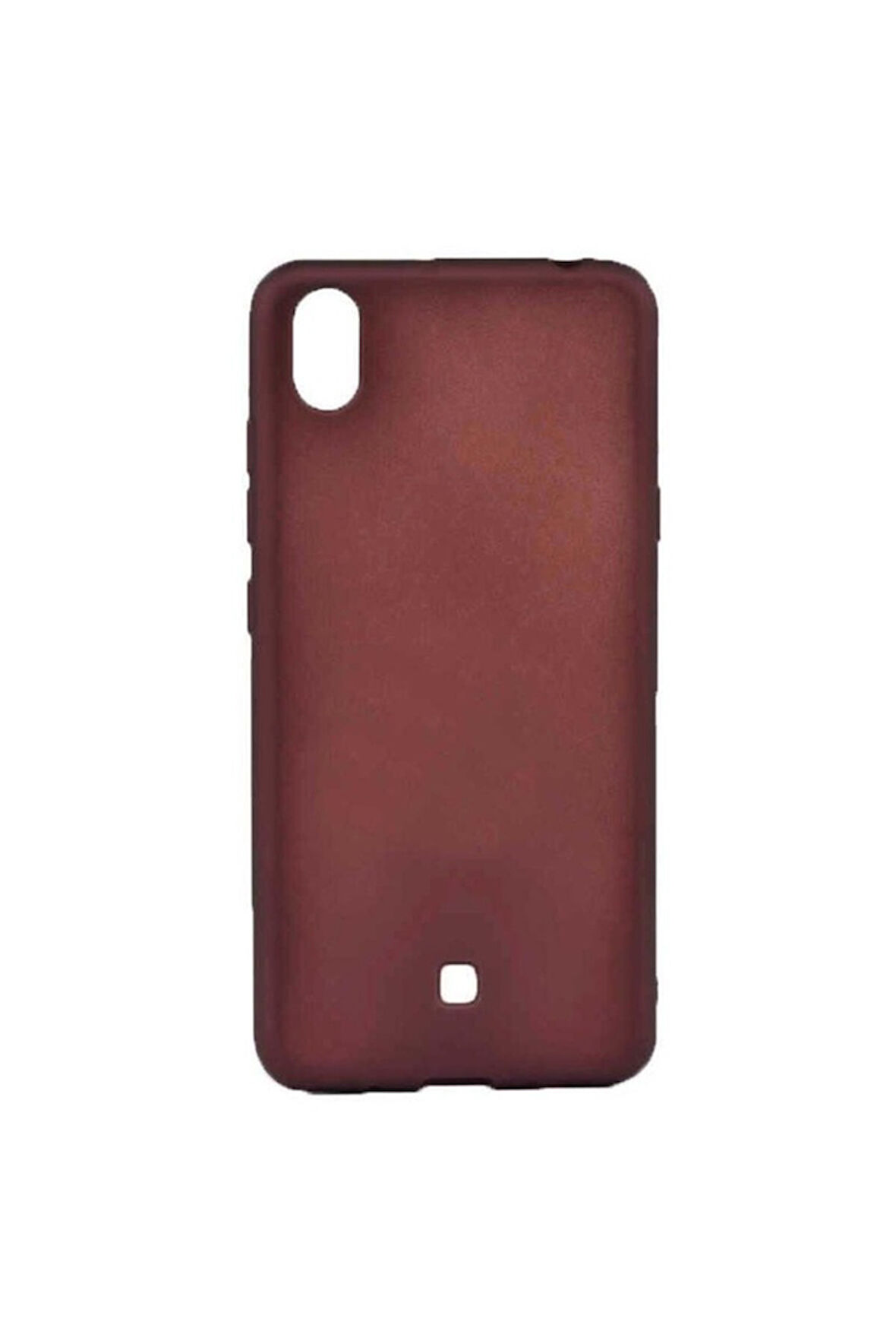 LG K20 2019 Uyumlu Kılıf Zore Premier Silikon Kapak Mürdüm