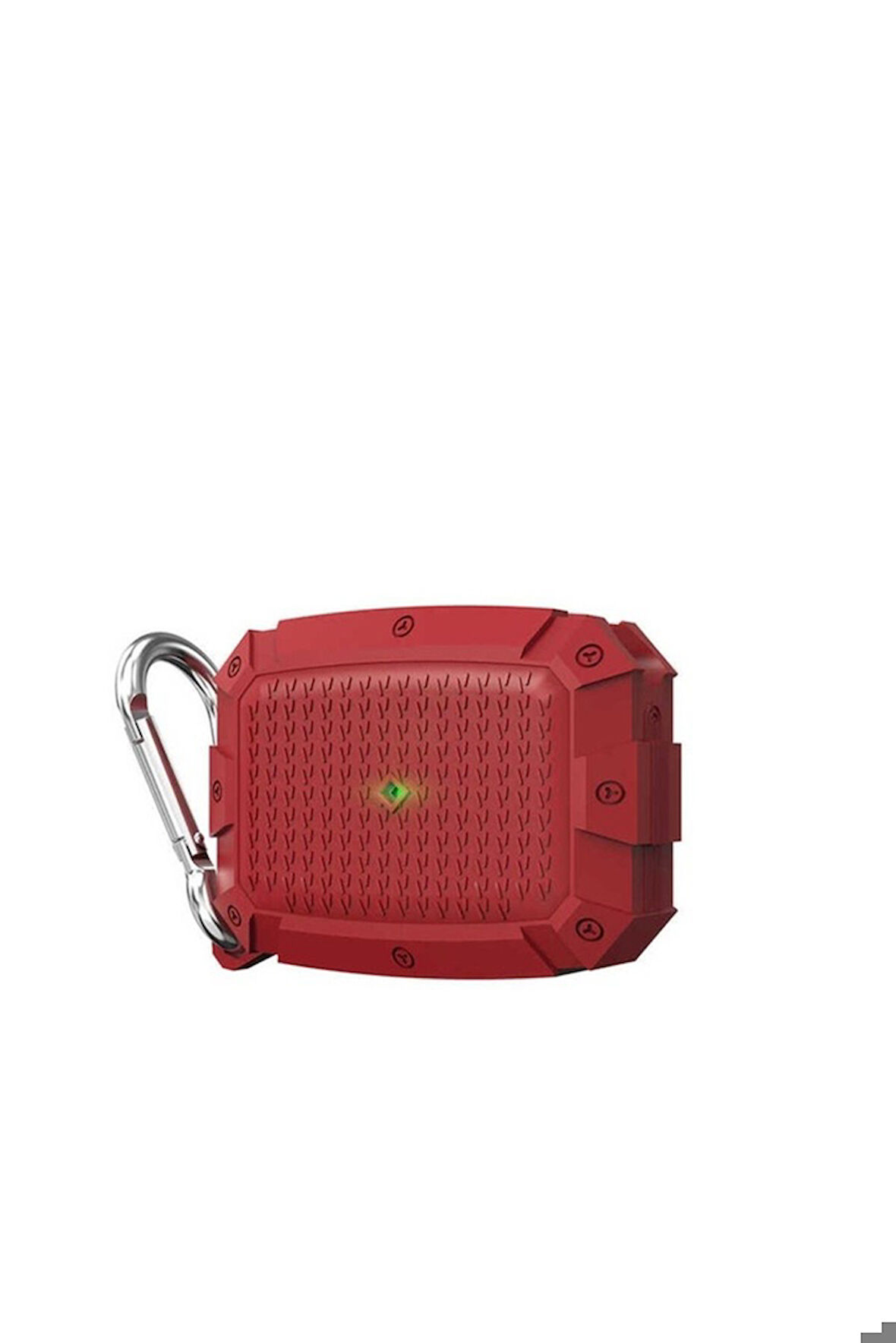 Apple Airpods Pro Uyumlu Kılıf Zore Airbag 10 Silikon Kırmızı