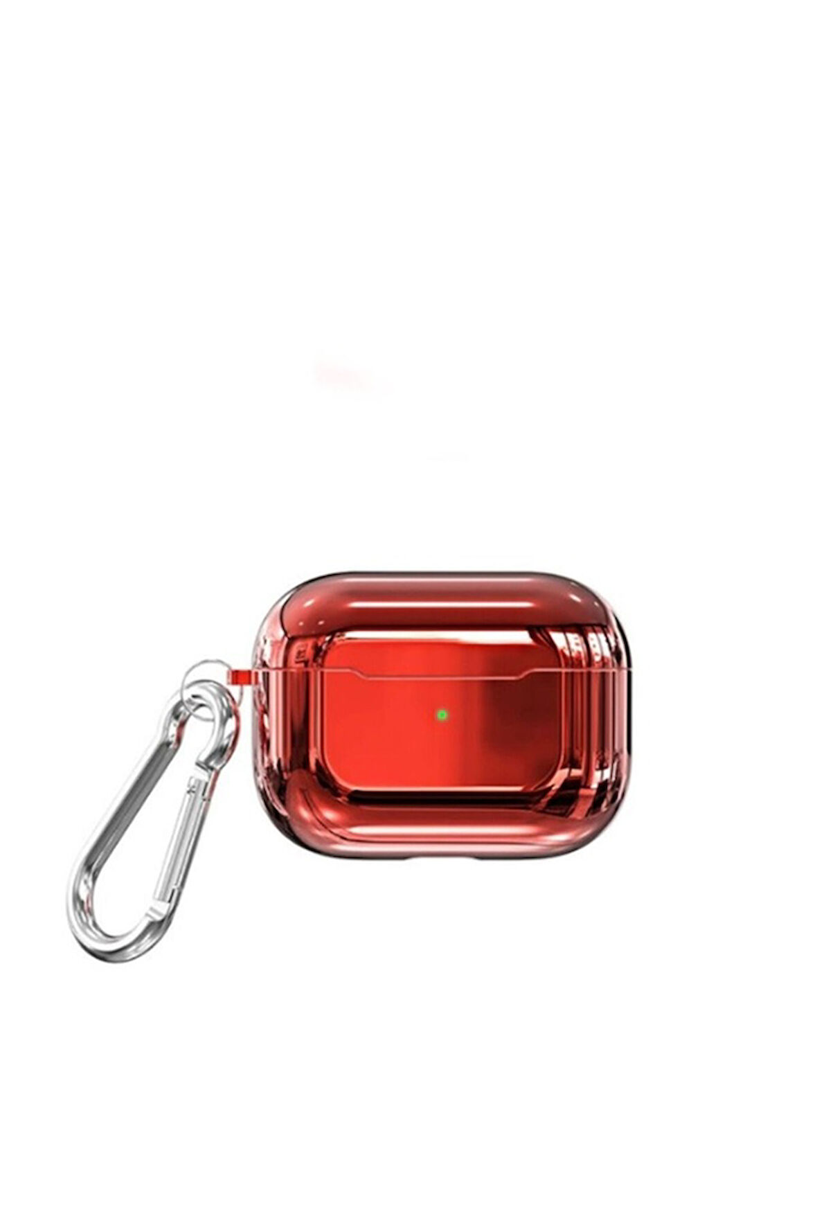 Apple Airpods Pro Uyumlu Kılıf Zore Airbag 06 Silikon Kırmızı