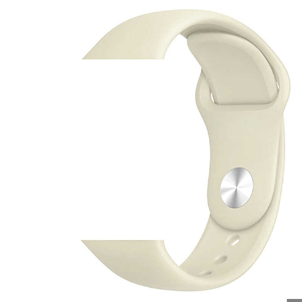 Apple Watch 42mm Uyumlu Zore Klasik Kordon 13-Antique White