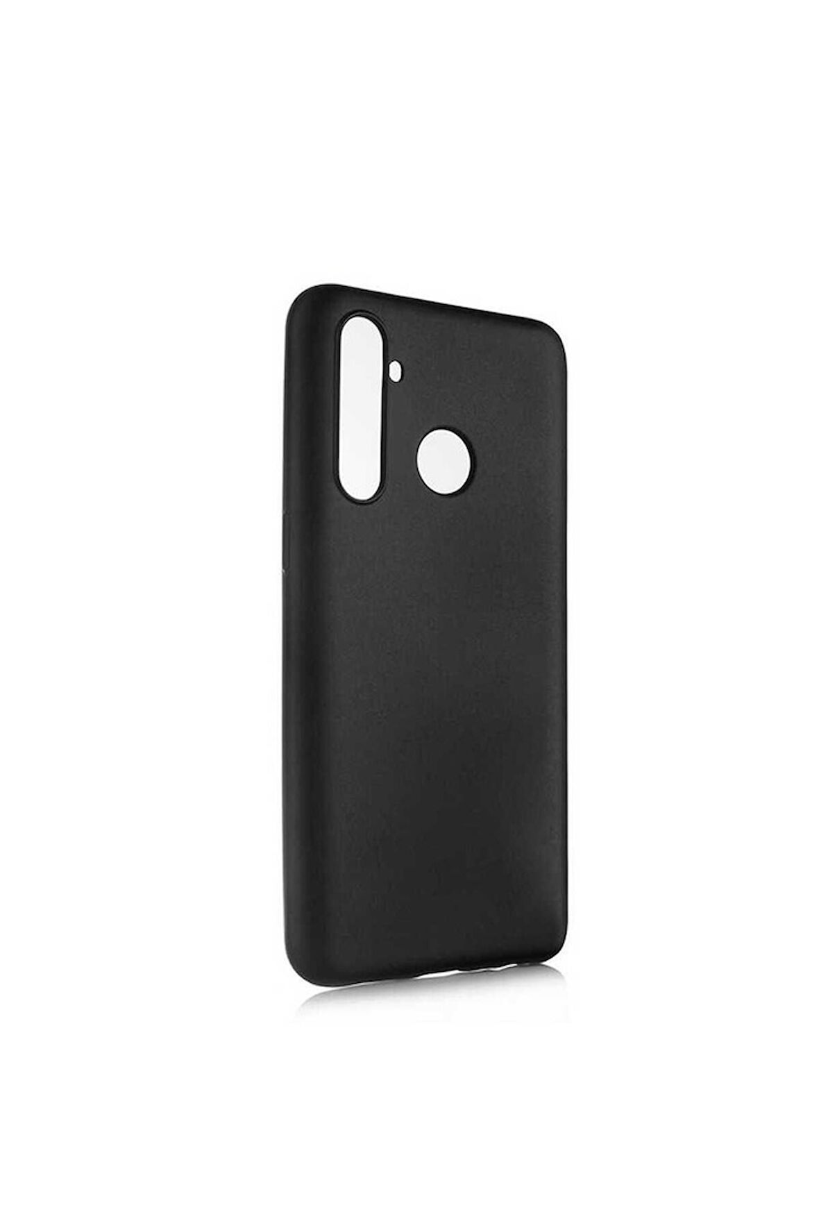 Realme 5 Pro Uyumlu Kılıf Zore Premier Silikon Kapak Siyah