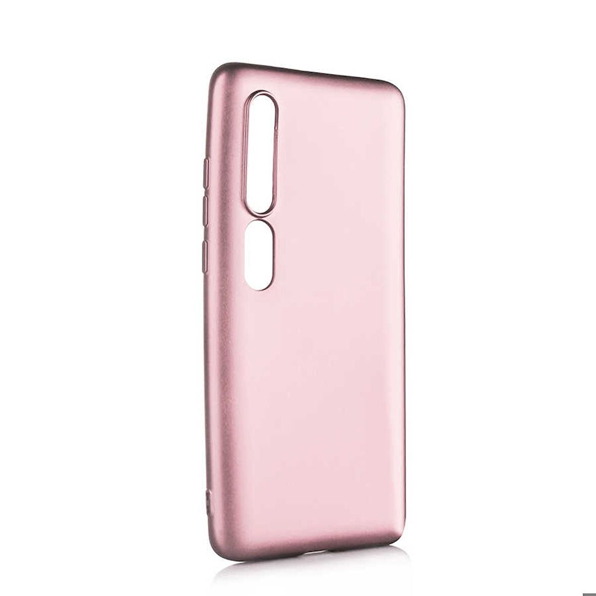 Xiaomi Mi 10 Uyumlu Kılıf Zore Premier Silikon Kapak Mürdüm