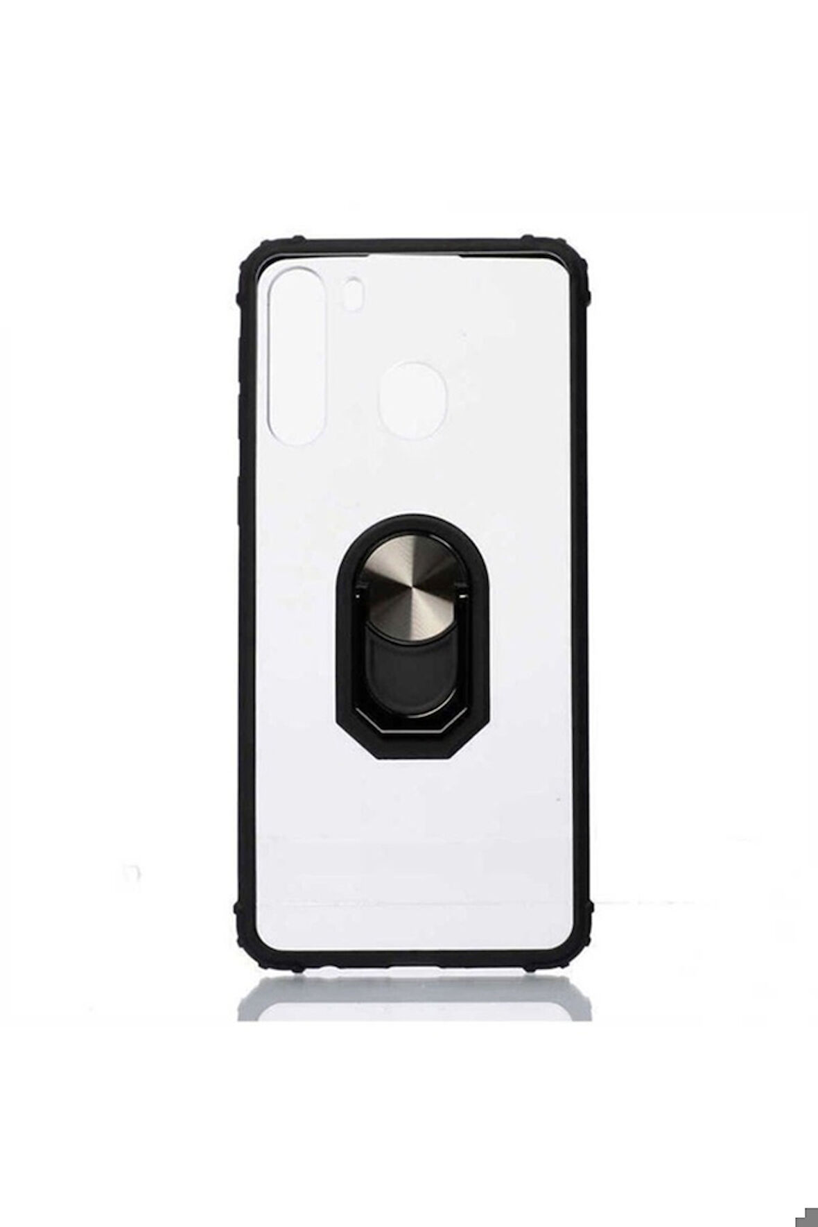 Samsung Galaxy A21 Uyumlu Kılıf Zore Mola Kapak Siyah