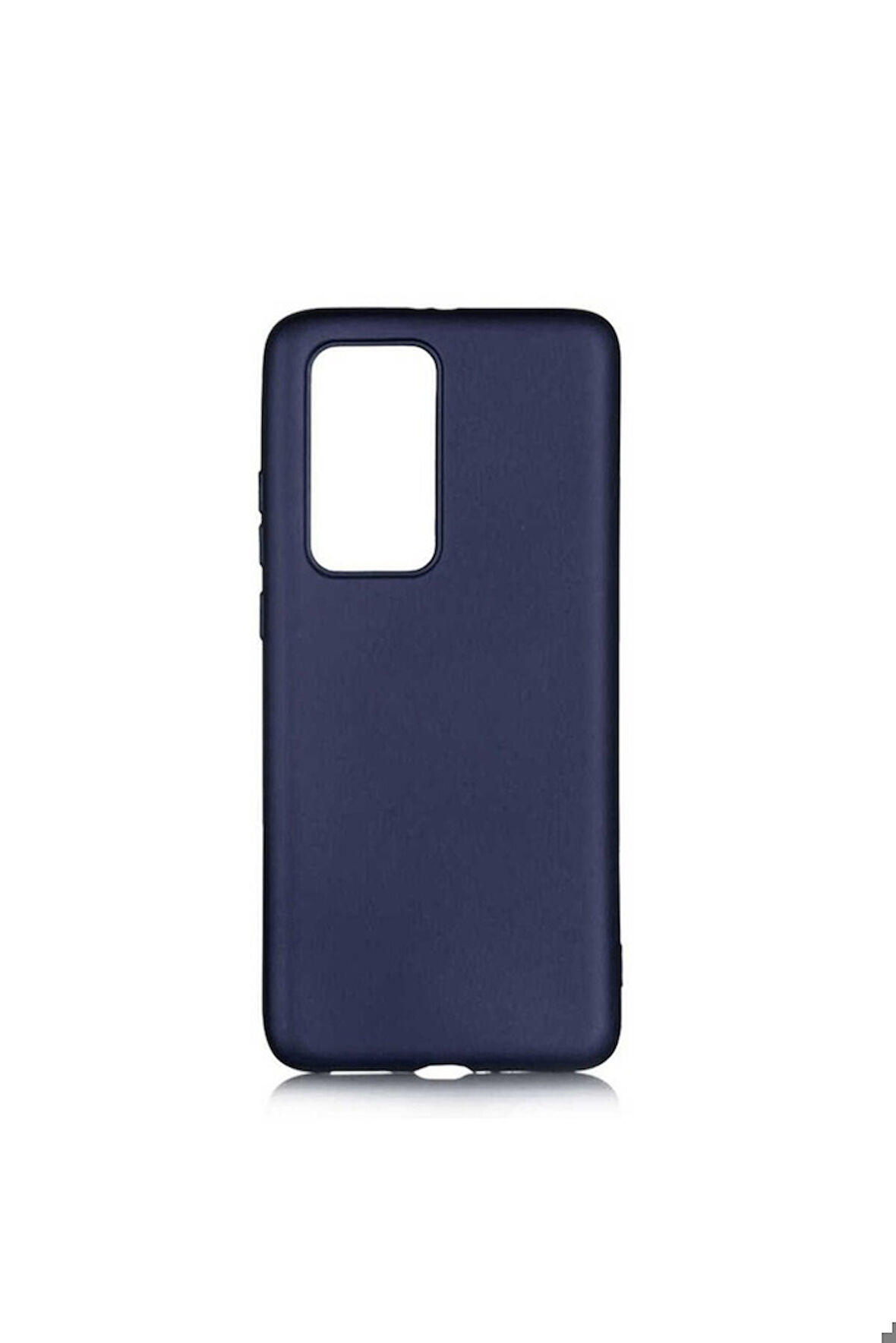 Huawei P40 Pro Uyumlu Kılıf Zore Premier Silikon Kapak Lacivert