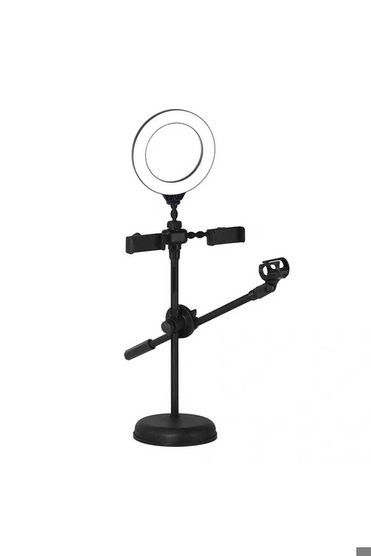 Zore Dual Big Light Işıklı Telefon Tutucu 16 cm Ring Light