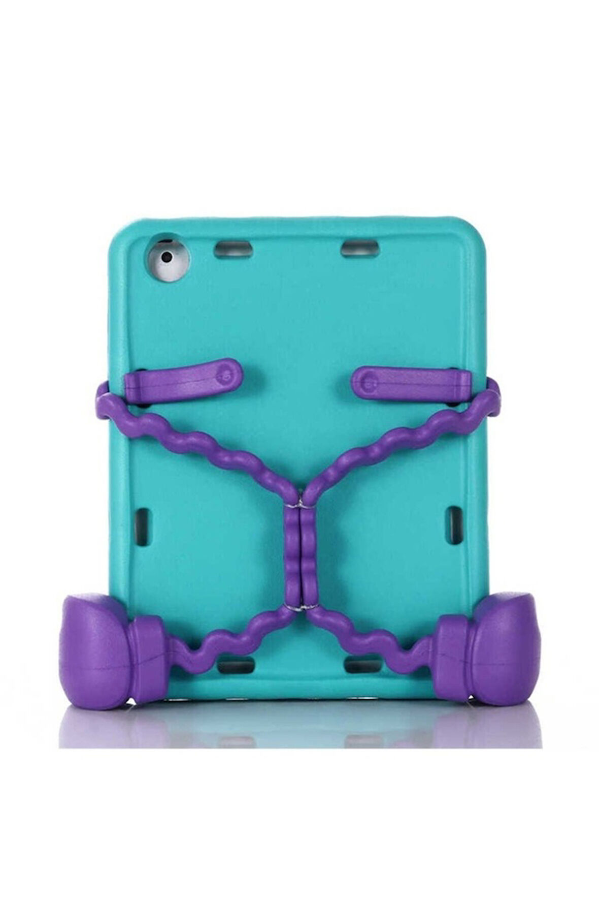 Apple iPad 2 3 4 Uyumlu Zore Eva Boxer Tablet Silikon Mavi