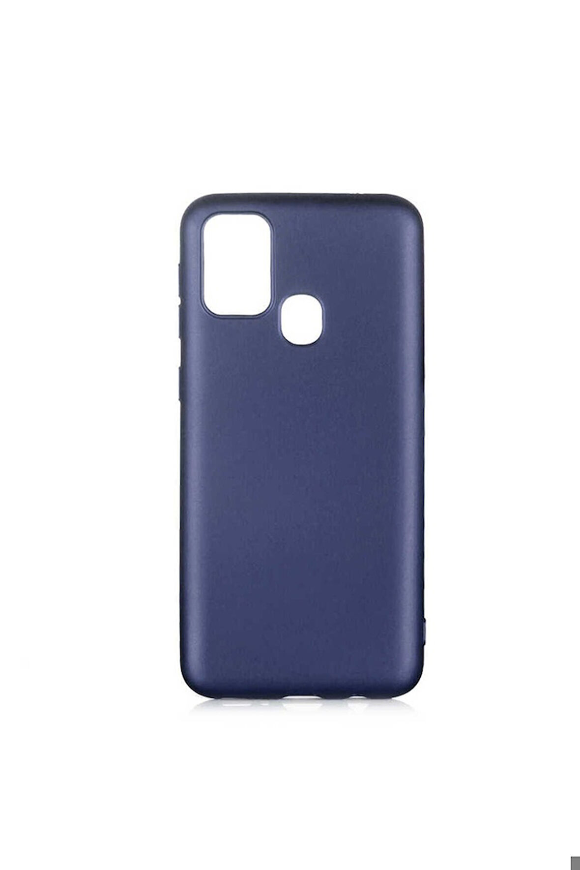 Samsung Galaxy M31 Uyumlu Kılıf Zore Premier Silikon Kapak Lacivert