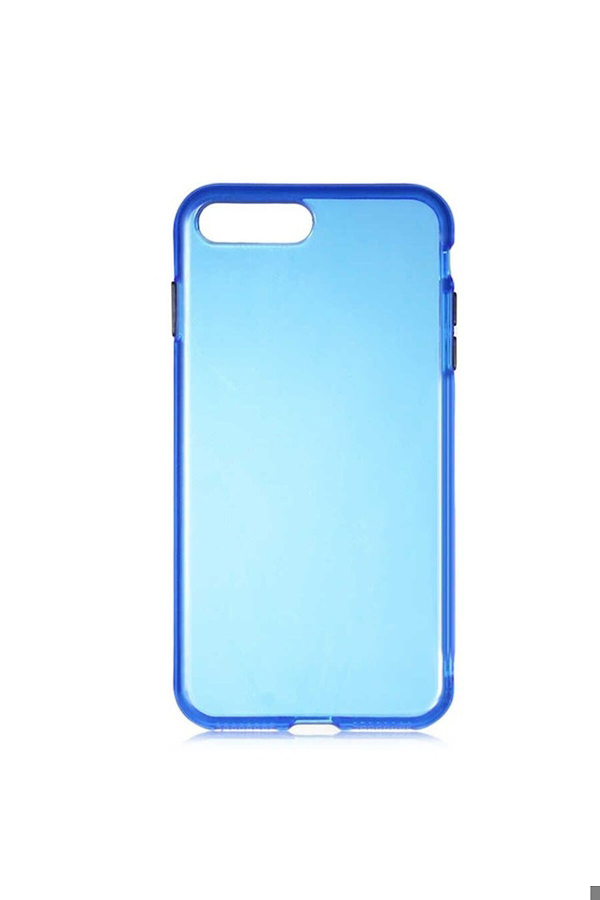 Apple iPhone 8 Plus Uyumlu Kılıf Zore Bistro Kapak Mavi