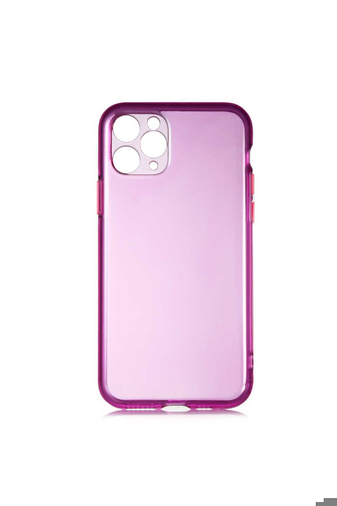 Apple iPhone 11 Pro Max Uyumlu Kılıf Zore Bistro Kapak Mor