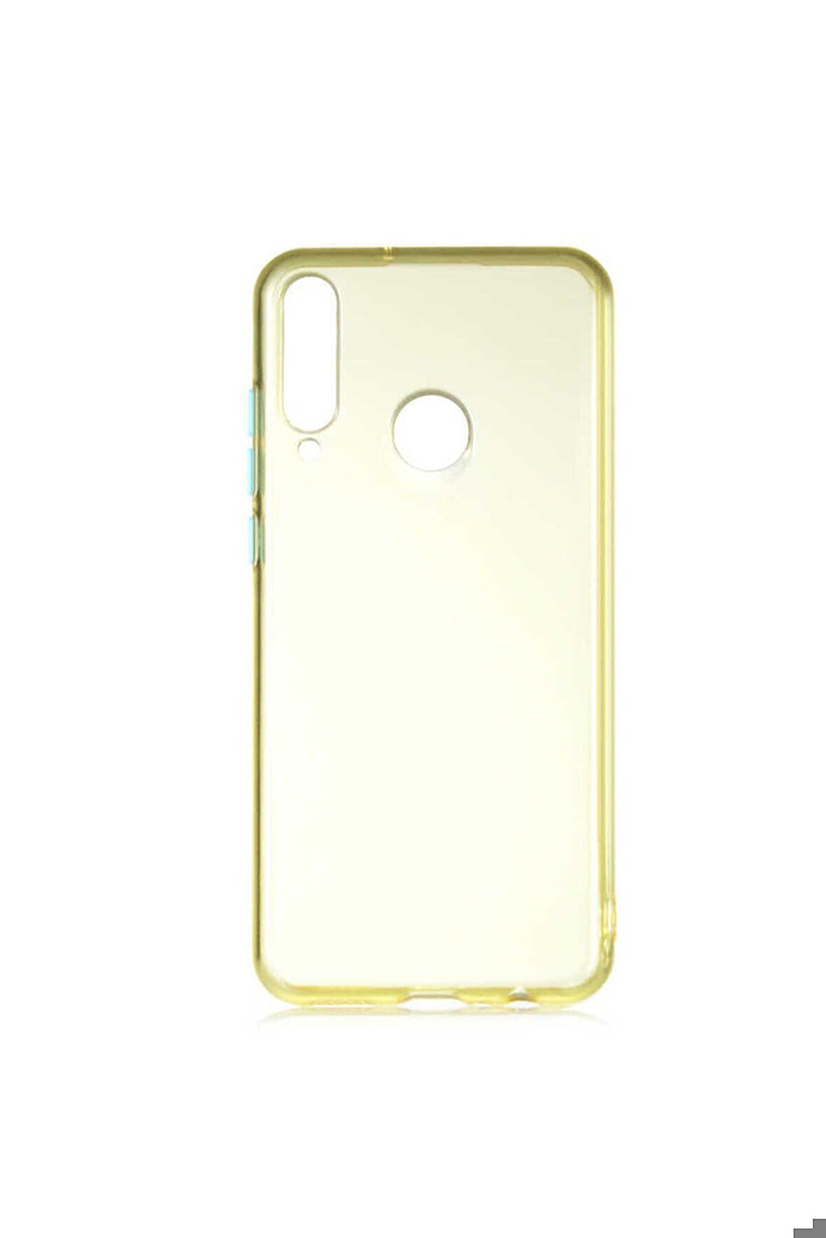 Huawei Y6P Uyumlu Kılıf Zore Bistro Kapak Sarı