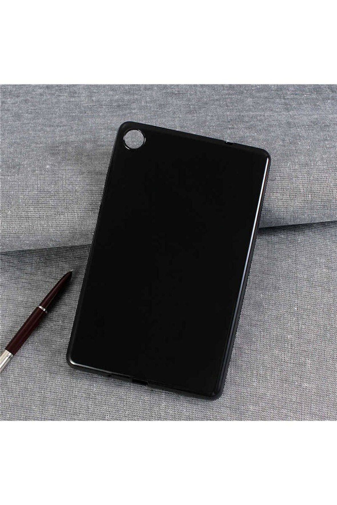 Huawei MatePad T8 Uyumlu Kılıf Zore Tablet Süper Silikon Kapak Siyah
