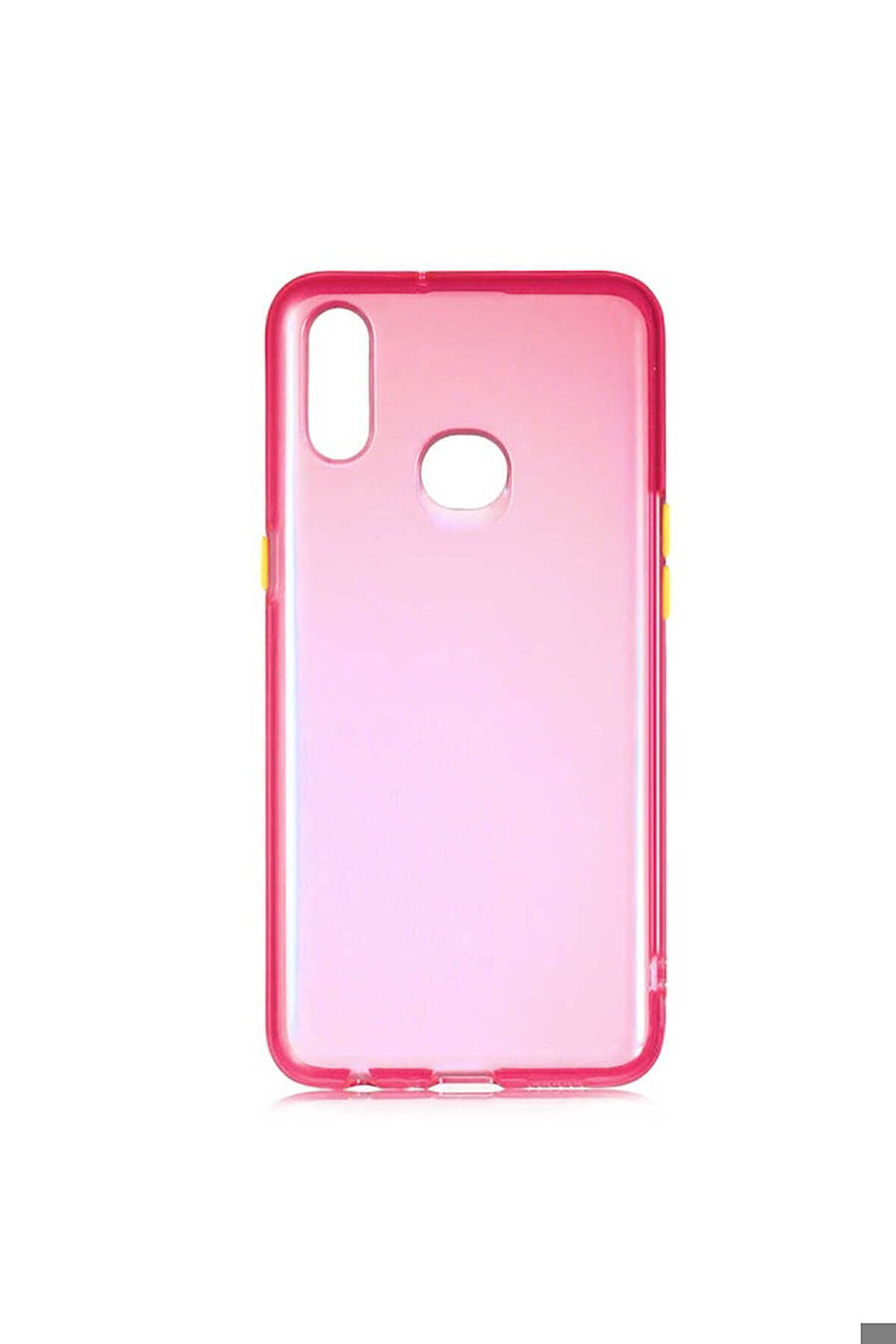 Samsung Galaxy A10S Uyumlu Kılıf Zore Bistro Kapak Pembe