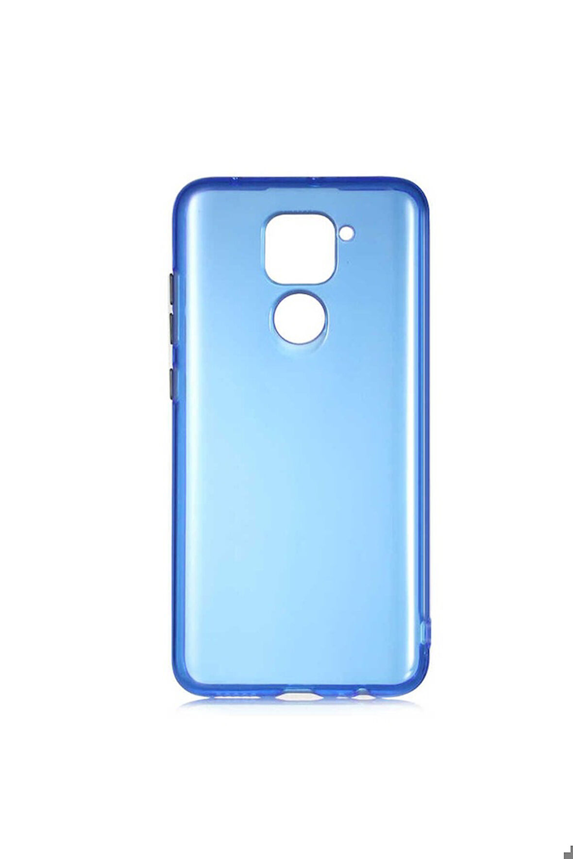 Xiaomi Redmi Note 9 Uyumlu Kılıf Zore Bistro Kapak Mavi