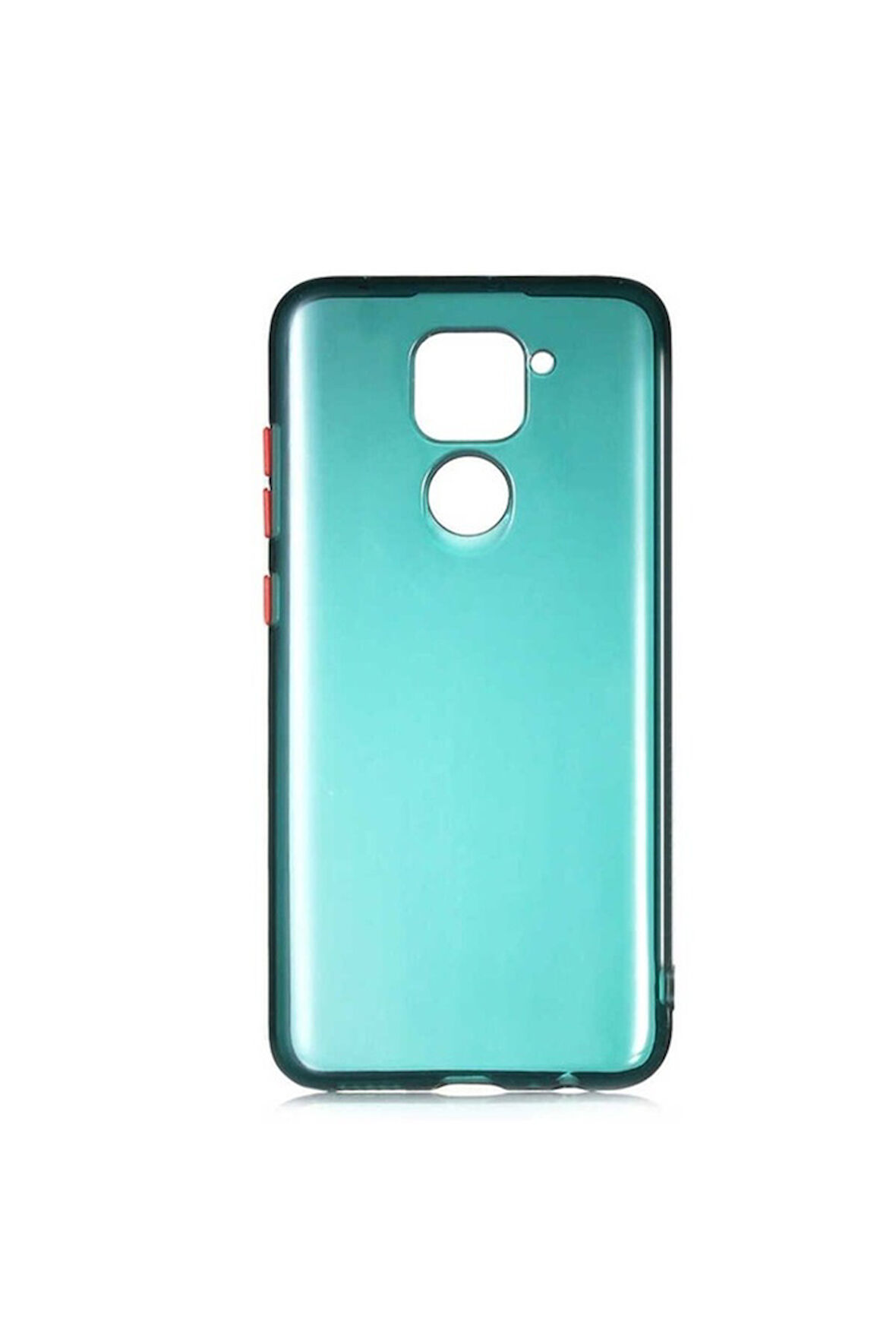 Xiaomi Redmi Note 9 Uyumlu Kılıf Zore Bistro Kapak Koyu Yeşil