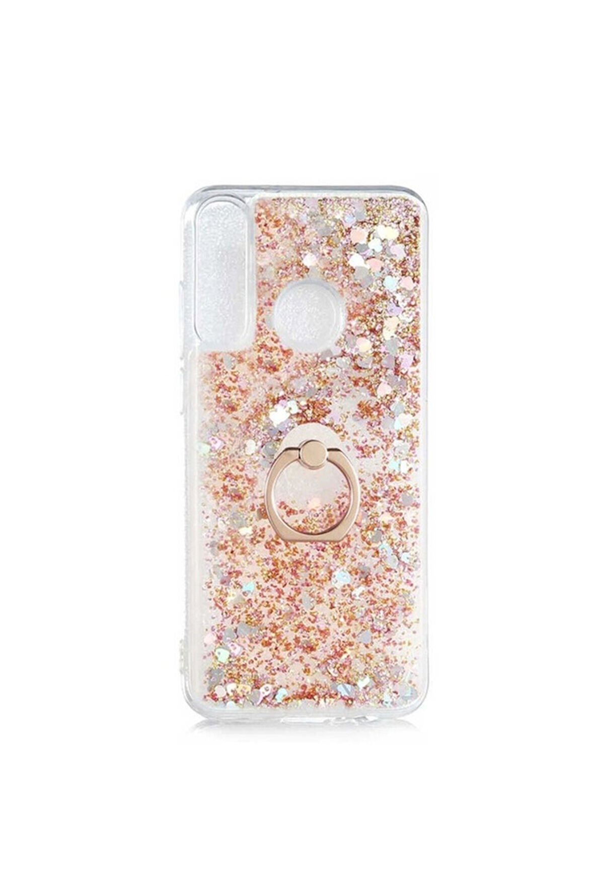 Huawei Y6P Uyumlu Kılıf Zore Milce Kapak Gold
