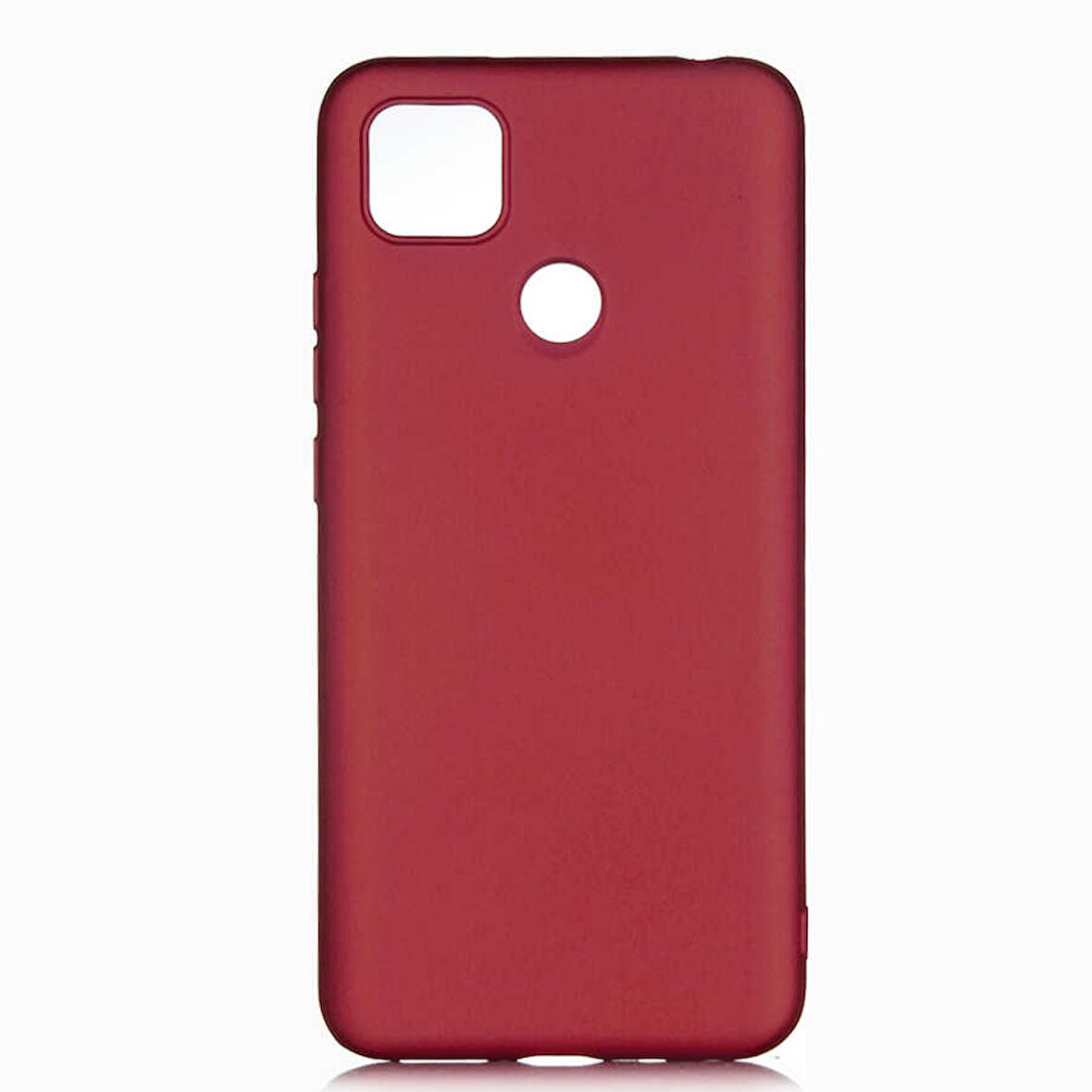 Xiaomi Redmi 9C Uyumlu Kılıf Zore Premier Silikon Kapak Mürdüm