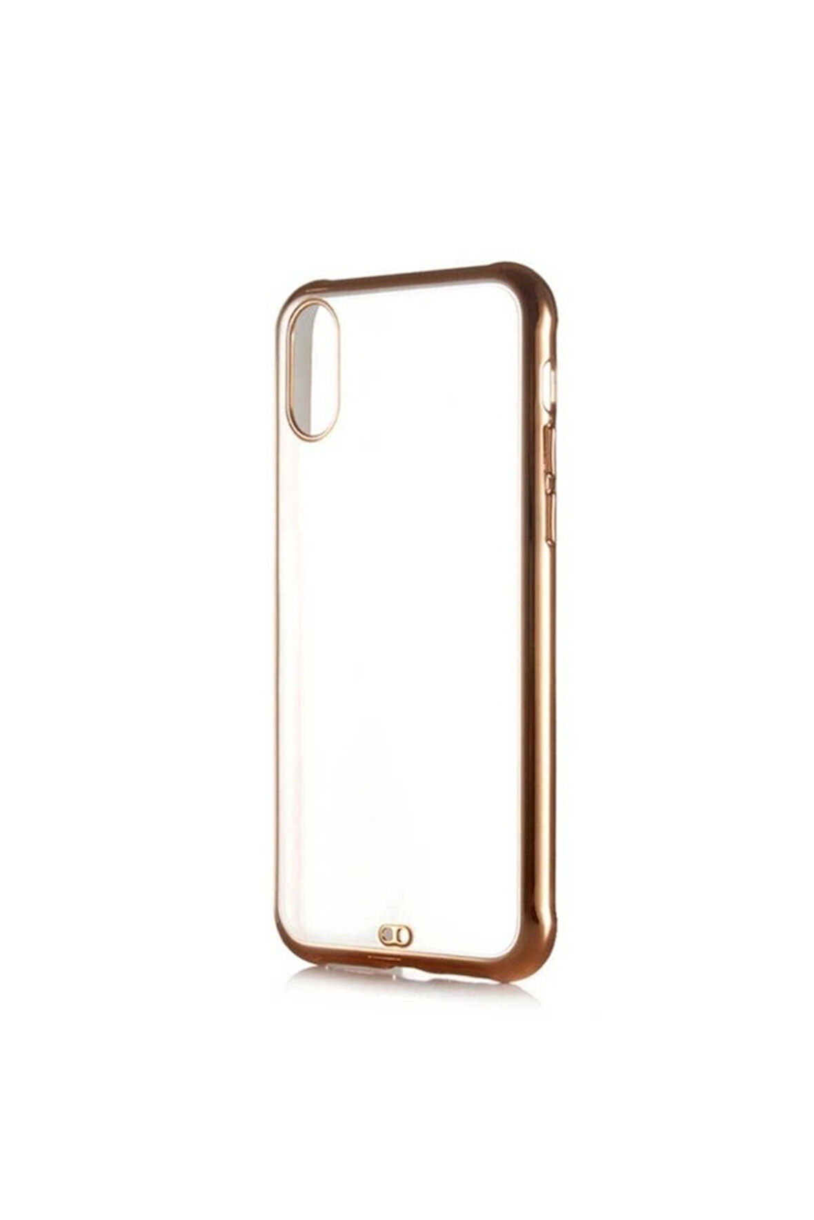 Apple iPhone XR Uyumlu Kılıf Zore Voit Kapak Gold