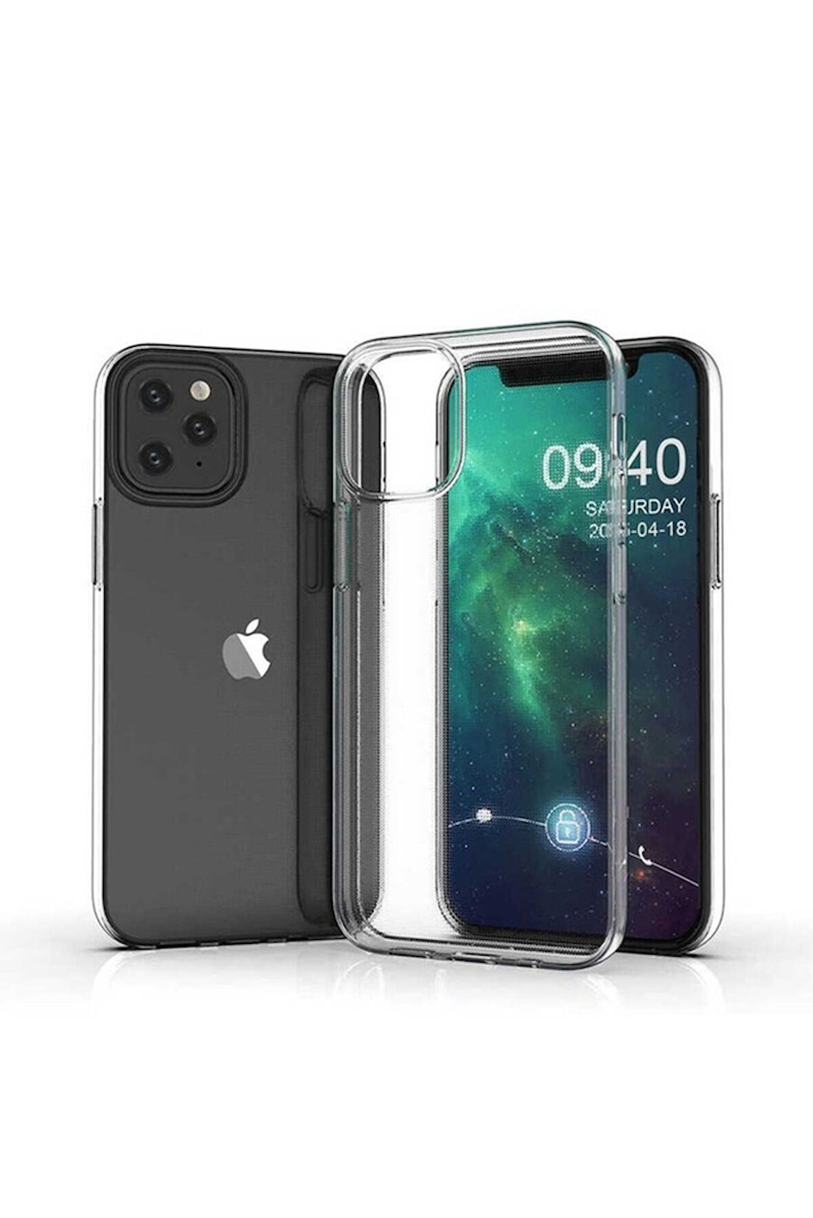 Apple iPhone 12 Mini Uyumlu Kılıf Zore Süper Silikon Kapak