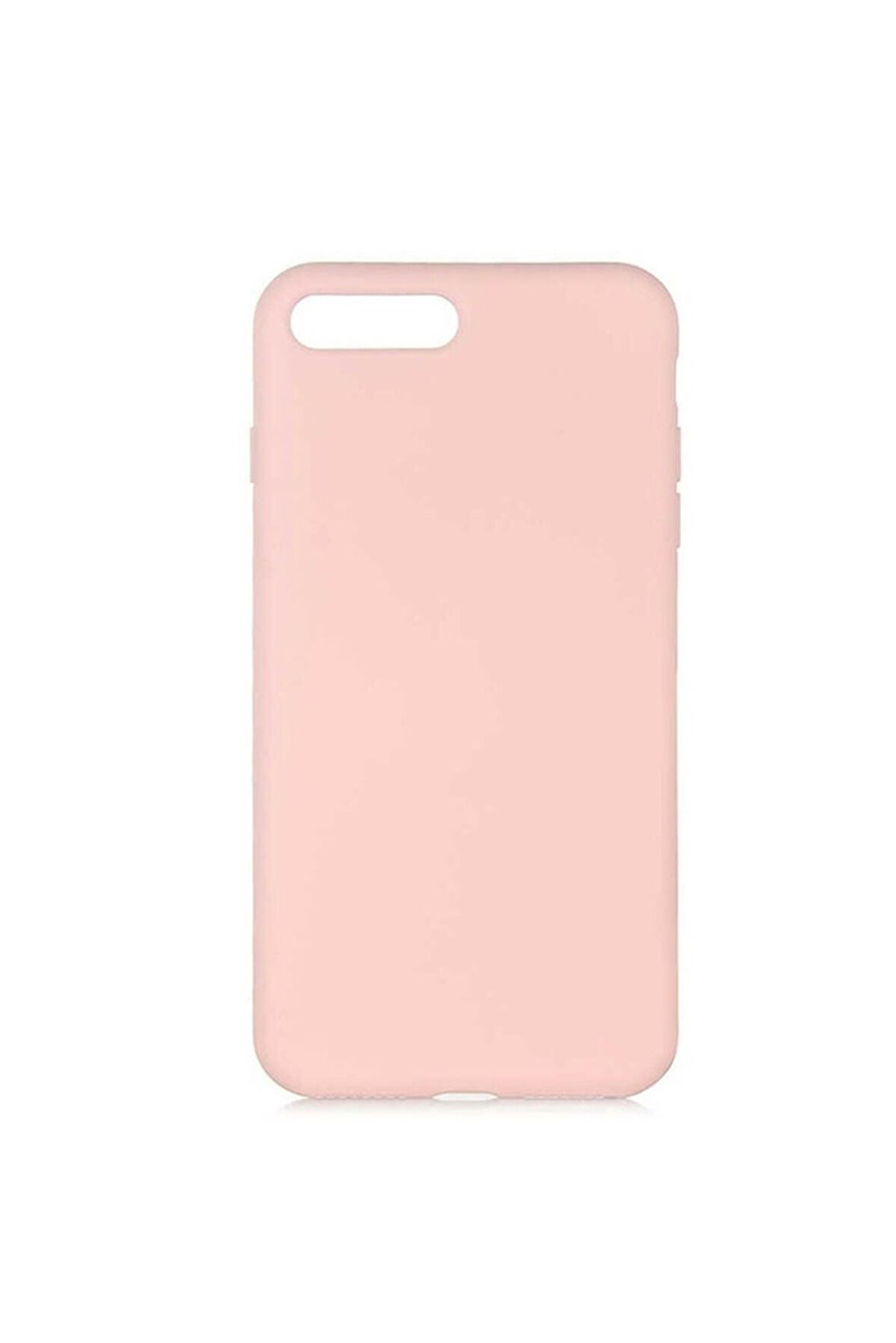 Apple iPhone 8 Plus Uyumlu Kılıf Zore LSR Lansman Kapak Pembe Açık