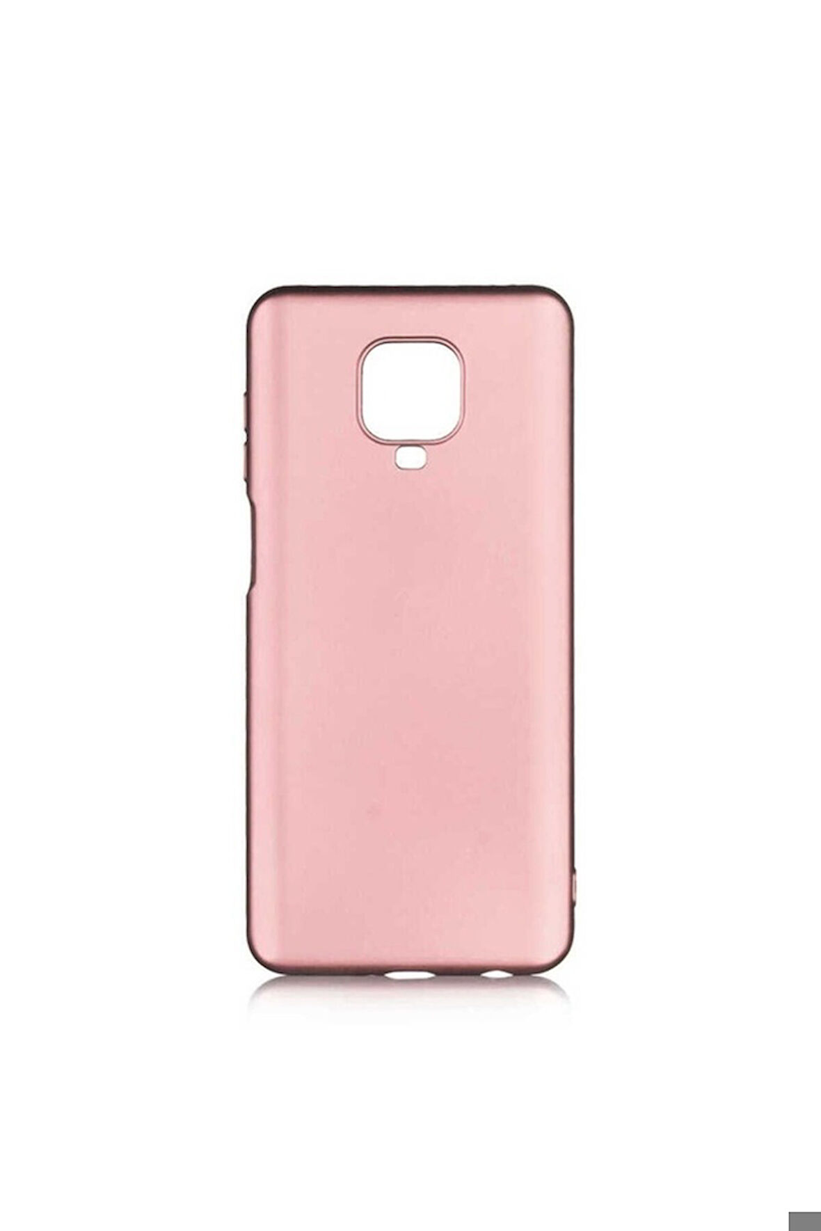Xiaomi Redmi Note 9 Pro Uyumlu Kılıf Zore Premier Silikon Kapak Rose Gold