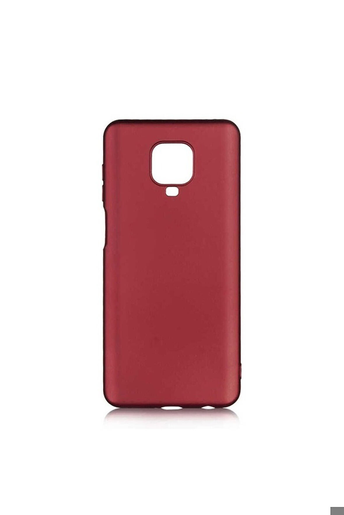 Xiaomi Redmi Note 9 Pro Uyumlu Kılıf Zore Premier Silikon Kapak Mürdüm