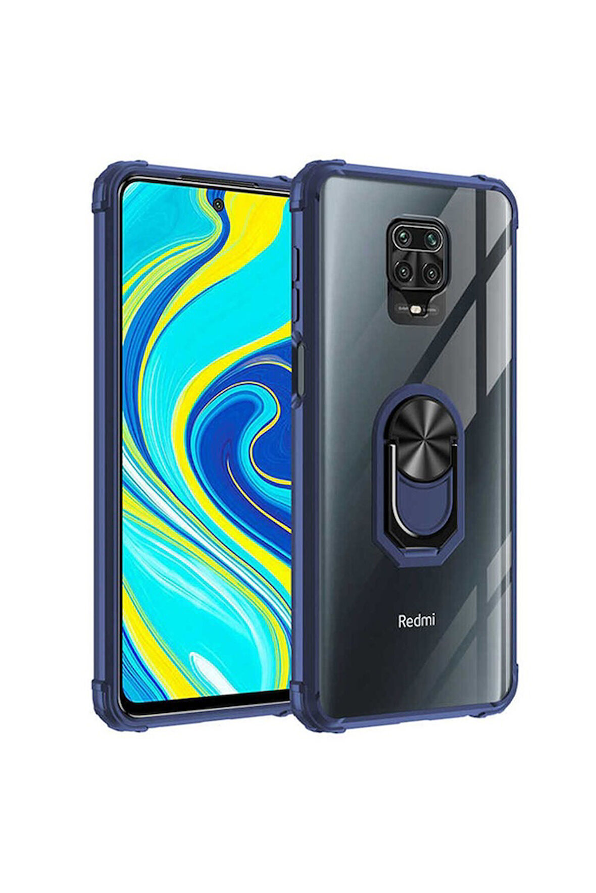 Xiaomi Redmi Note 9 Pro Uyumlu Kılıf Zore Mola Kapak Lacivert