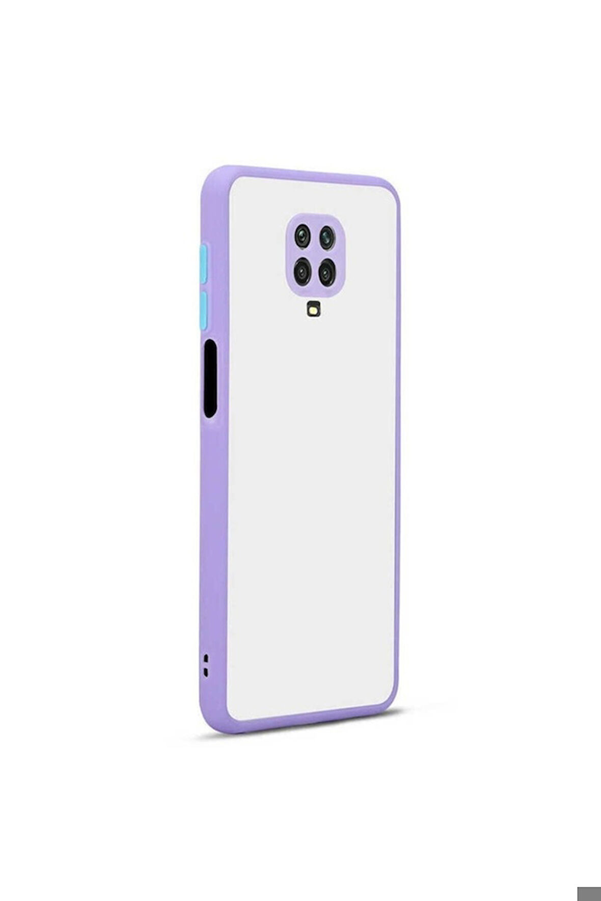 Xiaomi Redmi Note 9 Pro Uyumlu Kılıf Zore Hux Kapak Lila