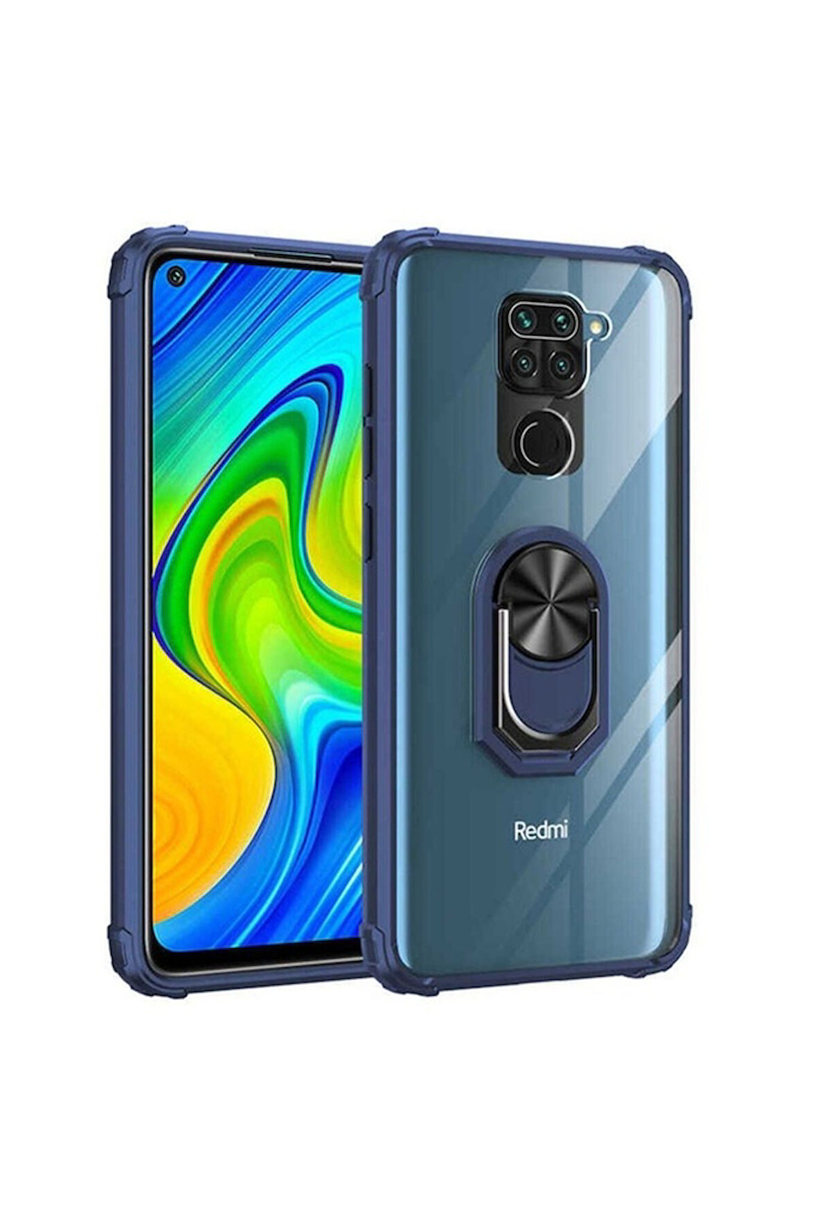 Xiaomi Redmi Note 9 Uyumlu Kılıf Zore Mola Kapak Lacivert