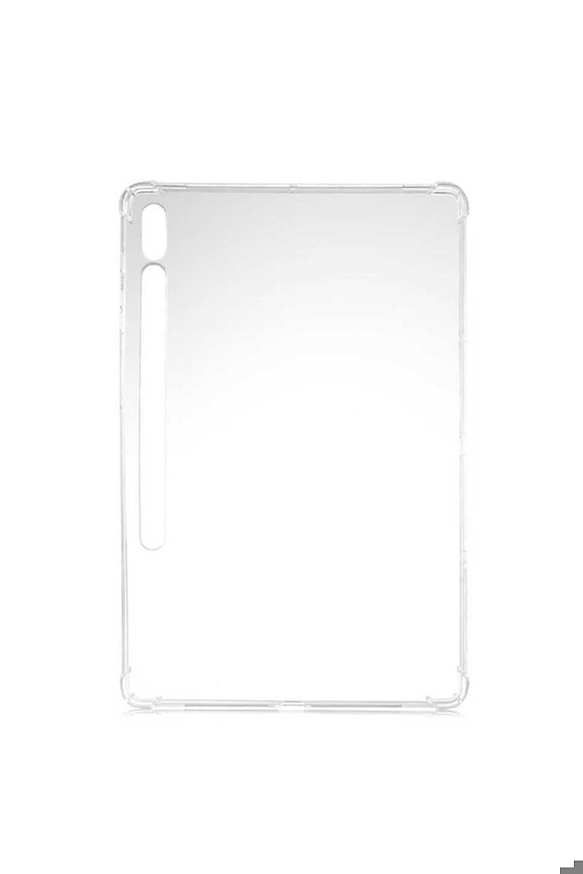 Samsung Galaxy Tab S7 Plus T970 Uyumlu Kılıf Zore Tablet Nitro Anti Shock Silikon Kapak