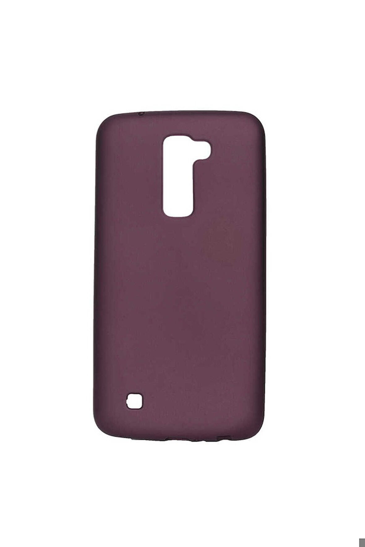 LG K10 Uyumlu Kılıf Zore Premier Silikon Kapak Mürdüm