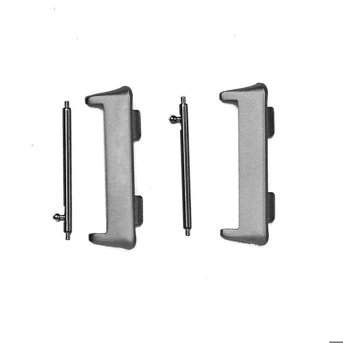 Oppo Watch 41mm Uyumlu 20mm Metal Kordon Dönüştürücü Gri