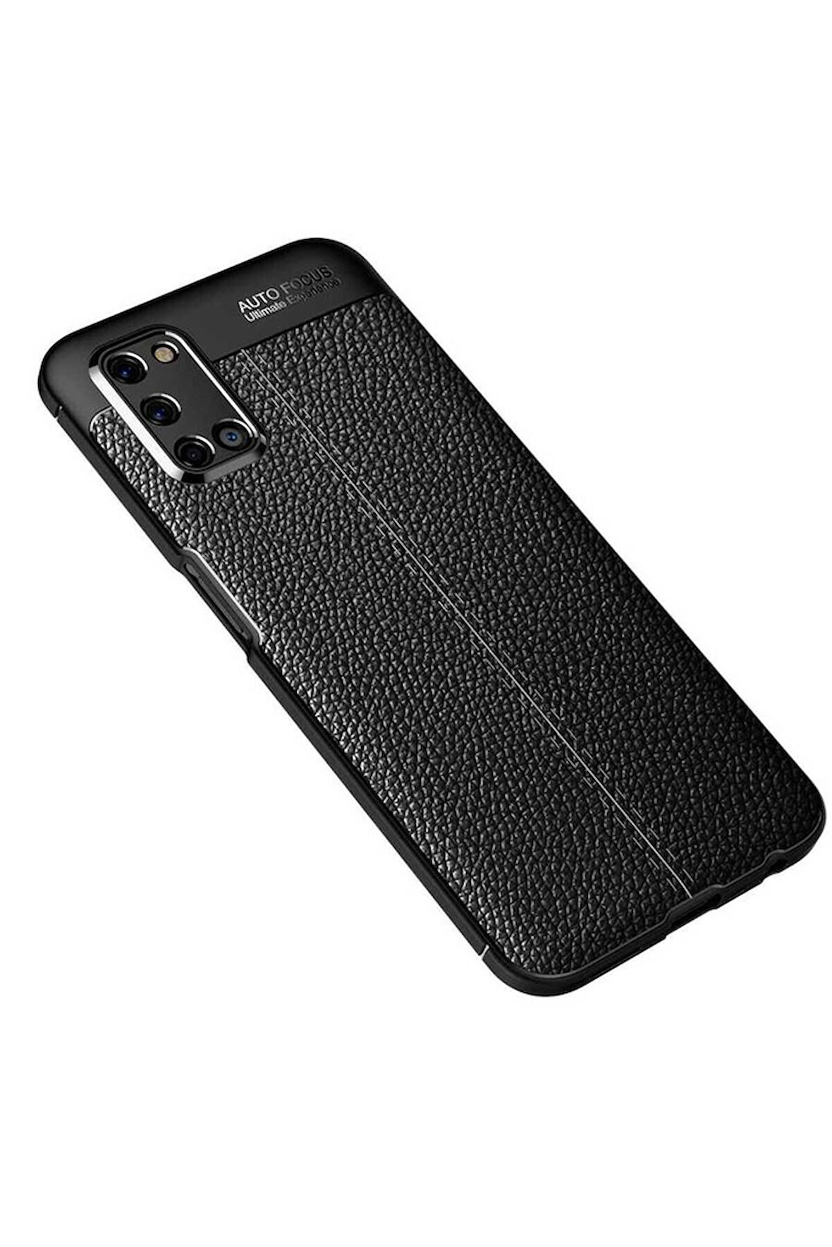 Oppo A72 Uyumlu Kılıf Zore Niss Silikon Kapak Siyah