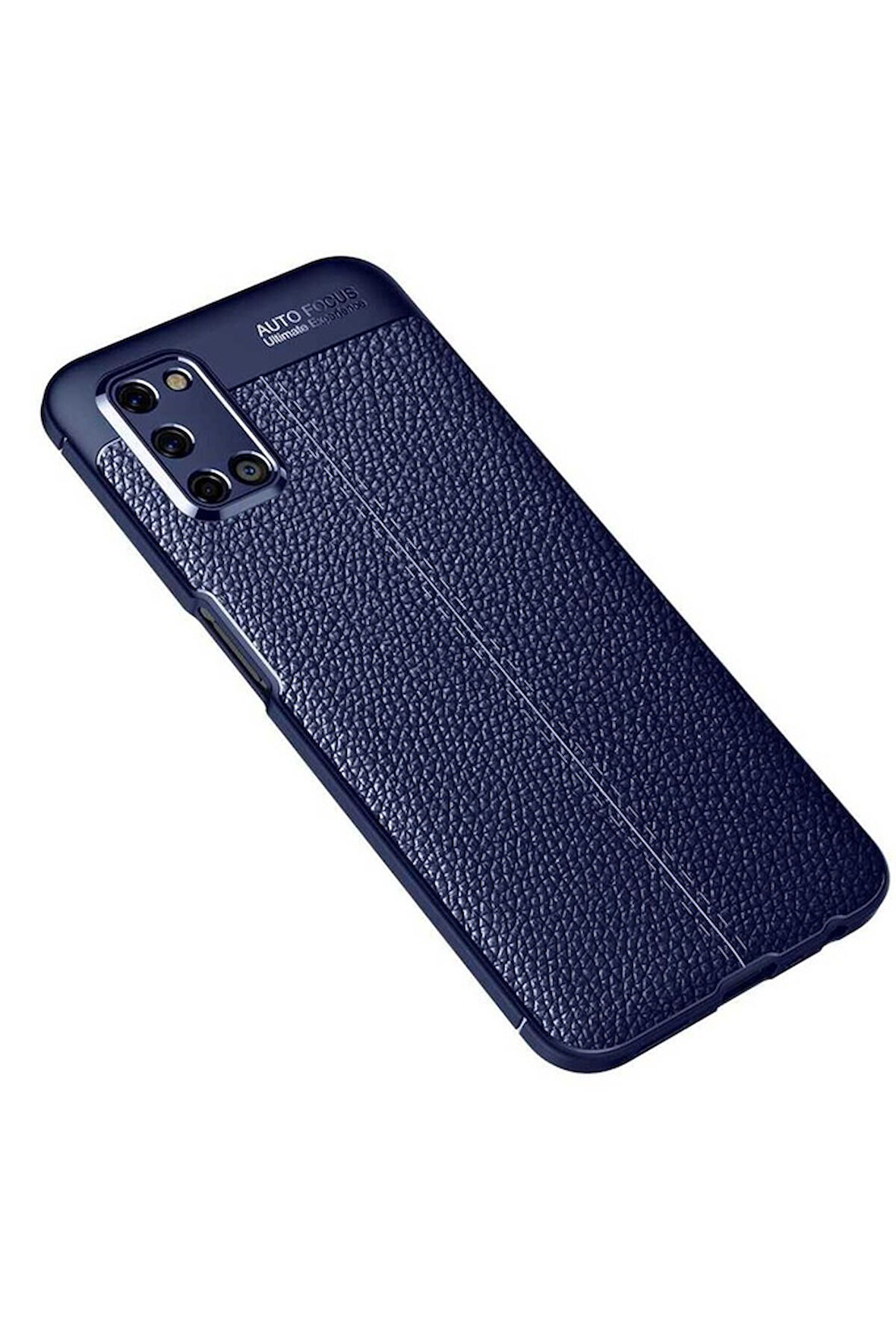 Oppo A72 Uyumlu Kılıf Zore Niss Silikon Kapak Lacivert